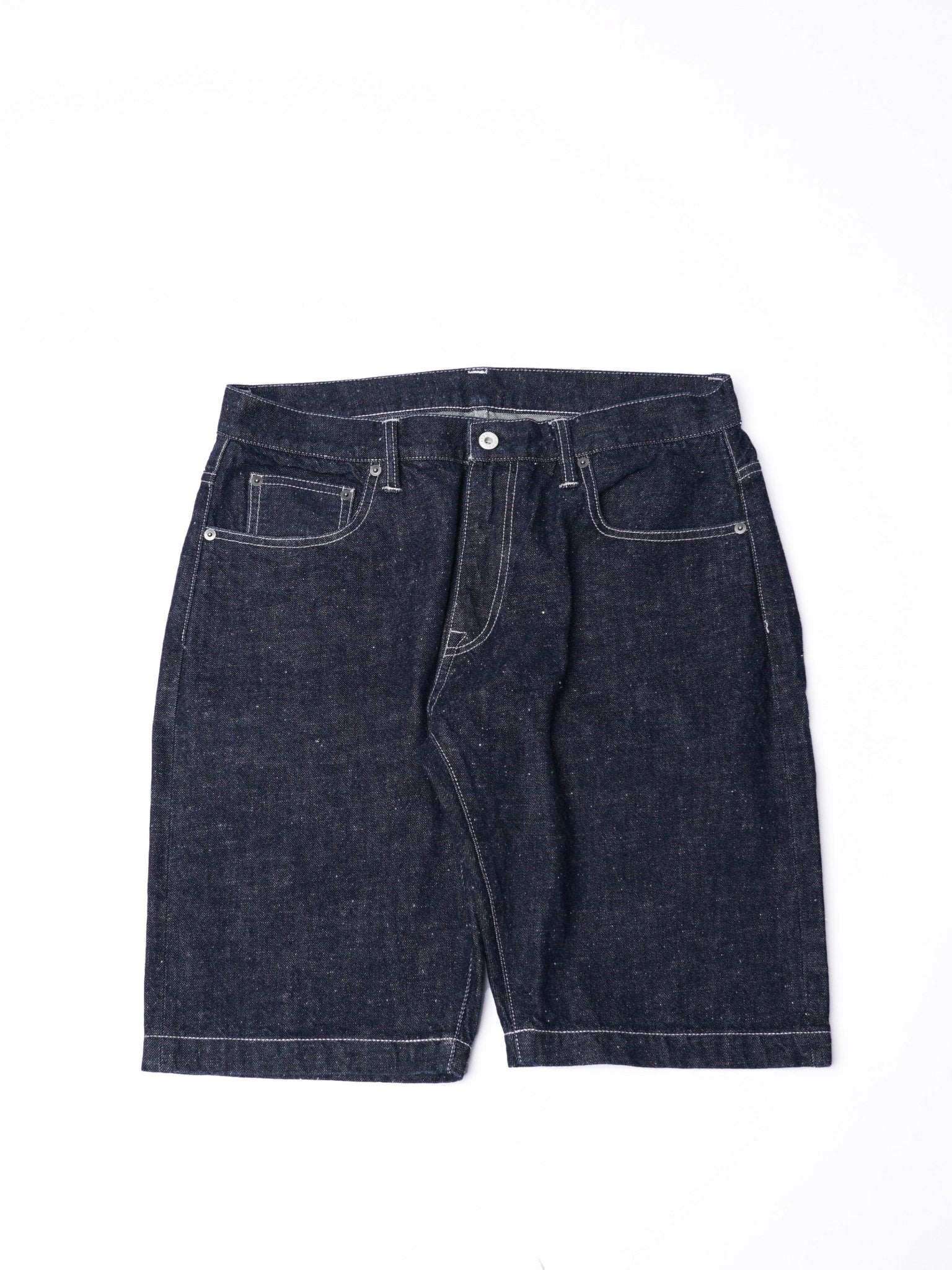 【訂製】14oz. Raw Woven Cotton Shorts Jeans - Full House Denim & Workshop