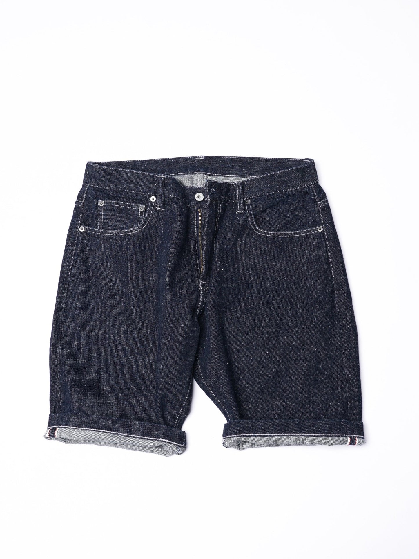 【訂製】14oz. Raw Woven Cotton Shorts Jeans - Full House Denim & Workshop