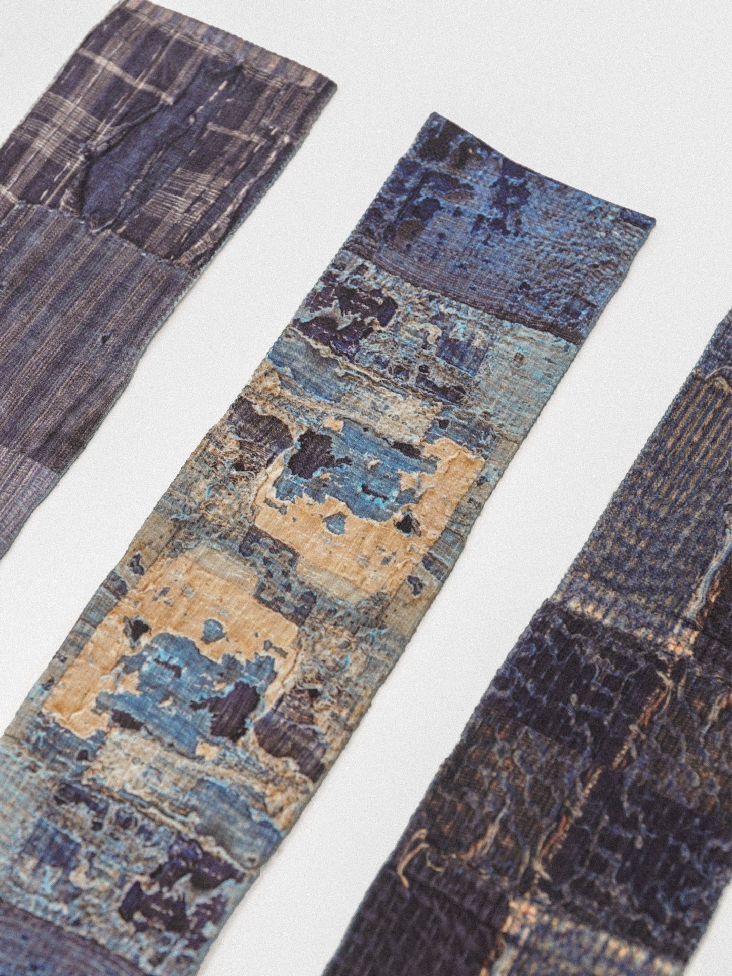 Boro & Sashiko Digital Print Socks - Full House Denim & Workshop