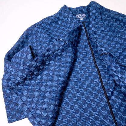 Checker Pattern Jacquard Haori 市松紋樣提花羽織 - Full House Denim & Workshop