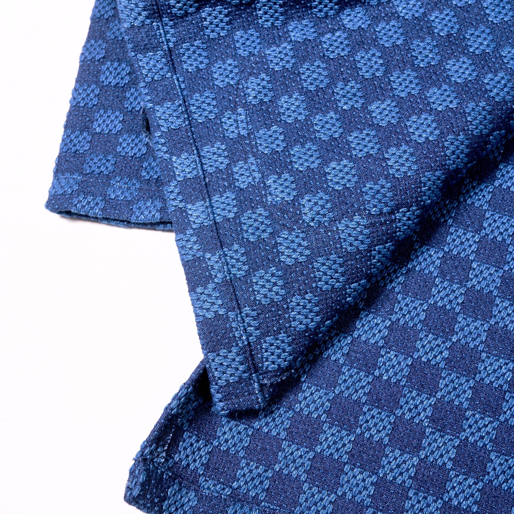 Checker Pattern Jacquard Haori 市松紋樣提花羽織 - Full House Denim & Workshop