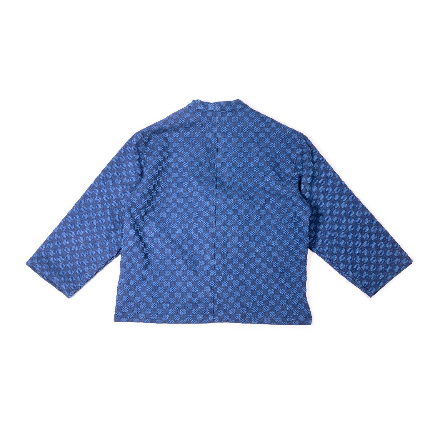 Checker Pattern Jacquard Haori 市松紋樣提花羽織 - Full House Denim & Workshop