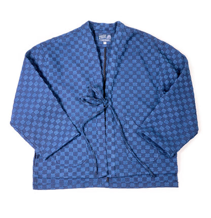 Checker Pattern Jacquard Haori 市松紋樣提花羽織 - Full House Denim & Workshop