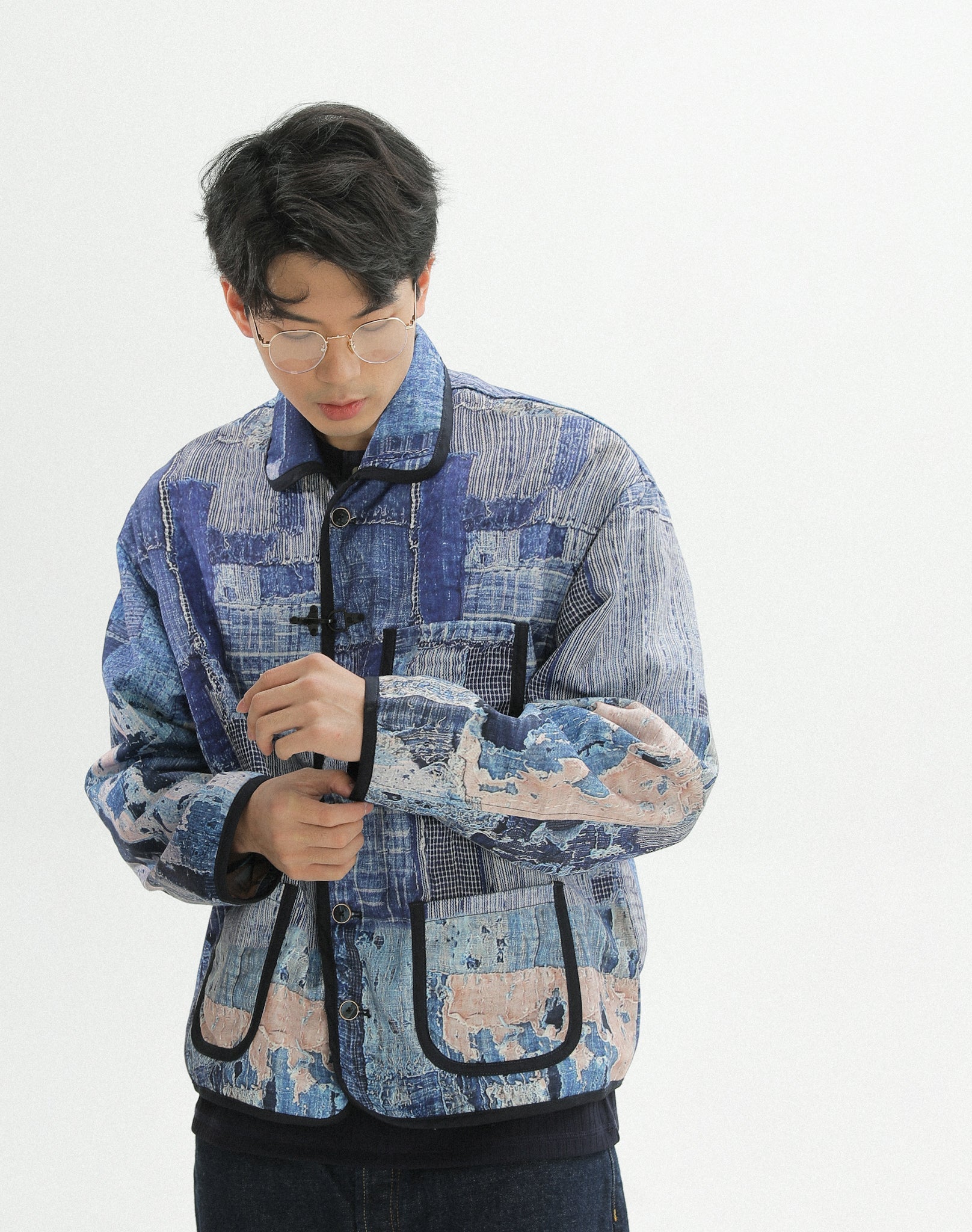 Digital Printing Boro & Sashiko JKT - Full House Denim & Workshop