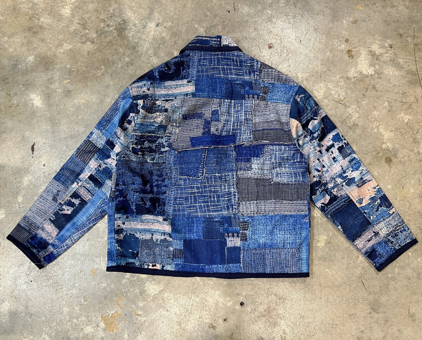 Digital Printing Boro & Sashiko JKT - Full House Denim & Workshop