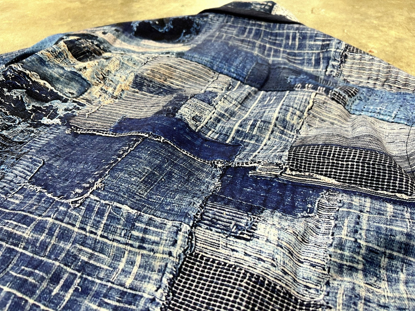 Digital Printing Boro & Sashiko JKT - Full House Denim & Workshop