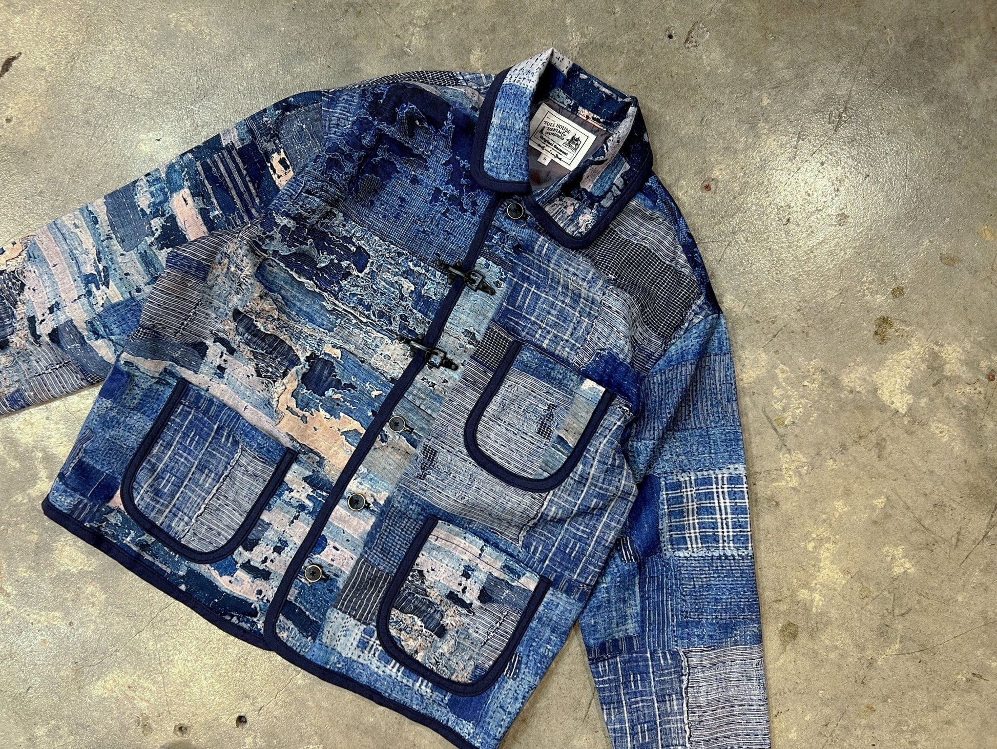 Digital Printing Boro & Sashiko JKT - Full House Denim & Workshop