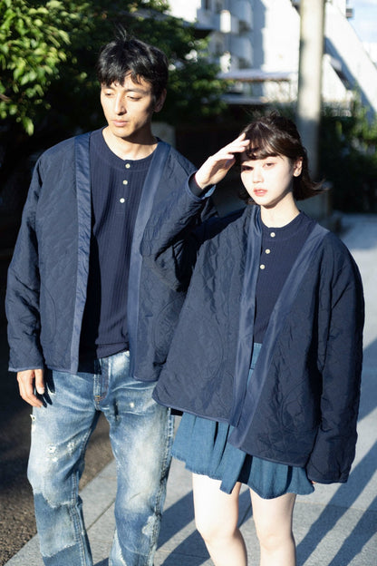 雙面すもう兎 Embroidery Reversible Kimono - Full House Denim & Workshop