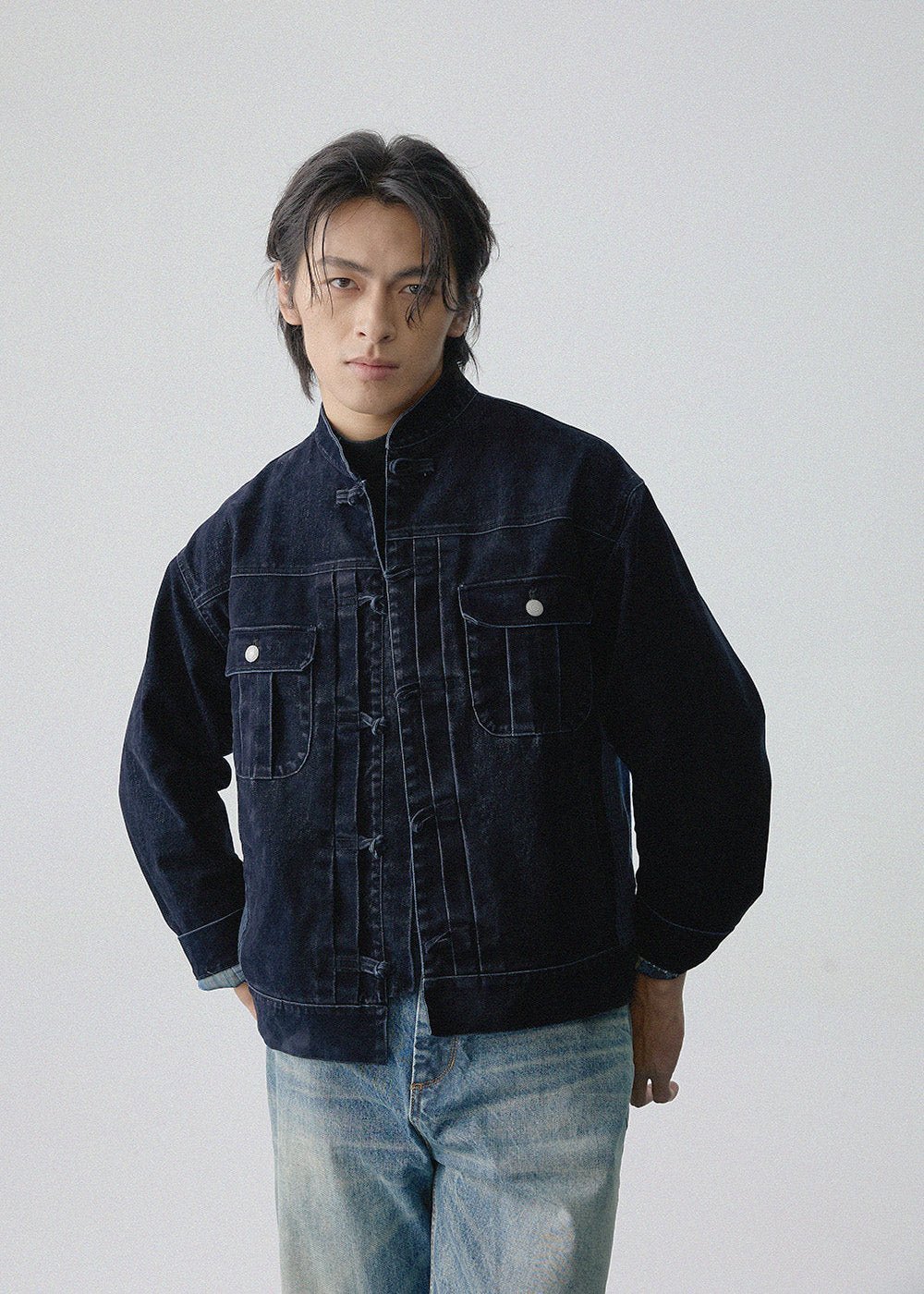 Flocked Denim KF Jacket - Full House Denim & Workshop