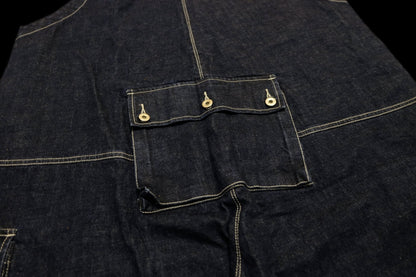 GD01 Denim Naval Dungaree - Full House Denim & Workshop