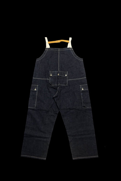 GD01 Denim Naval Dungaree - Full House Denim & Workshop