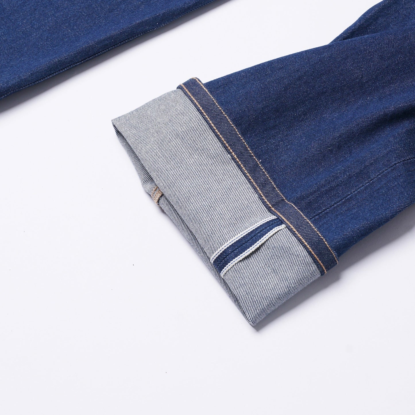 【訂製】H07 Indigo High - Rise 14oz. Straight Cut Jeans - Full House Denim & Workshop