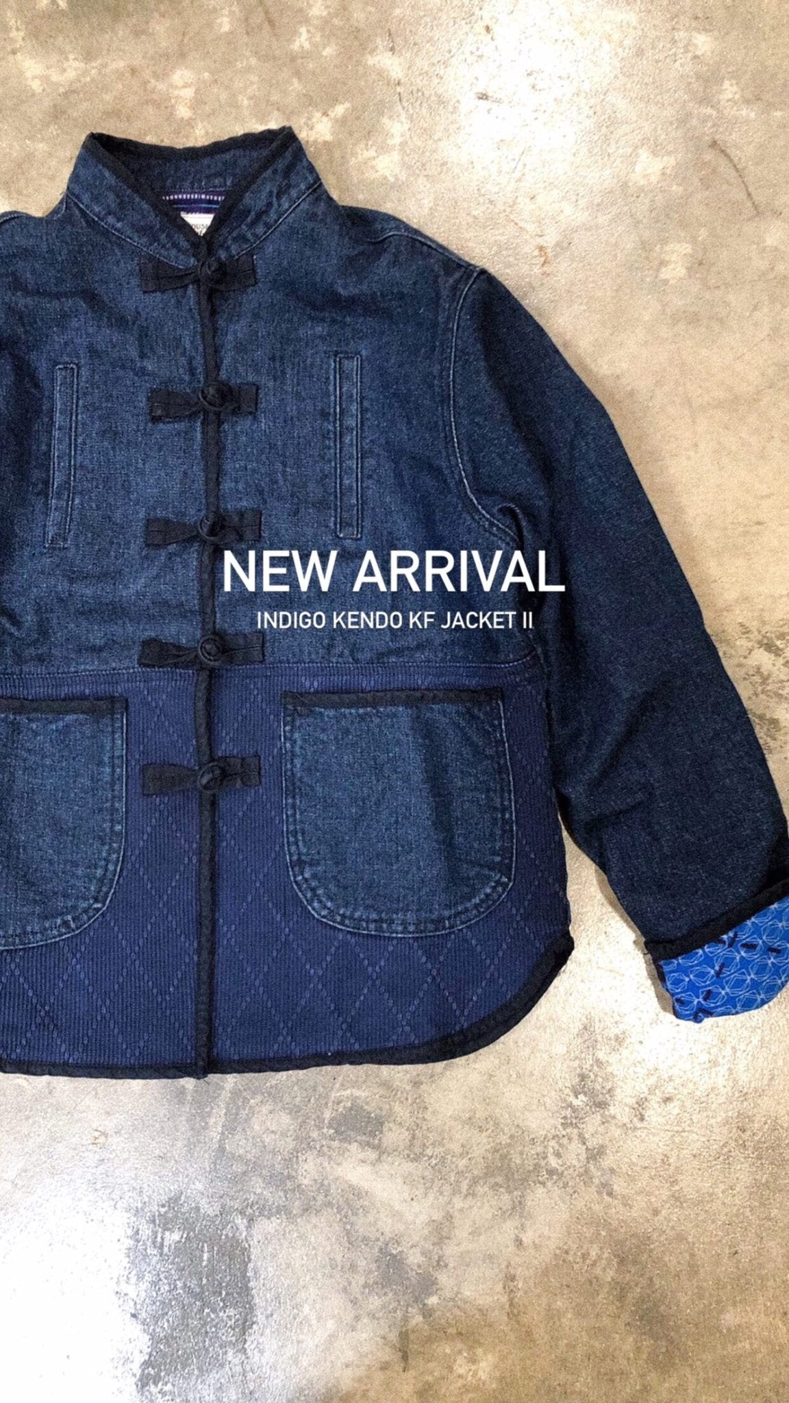 Indigo Kendo KF Jacket II - Full House Denim & Workshop