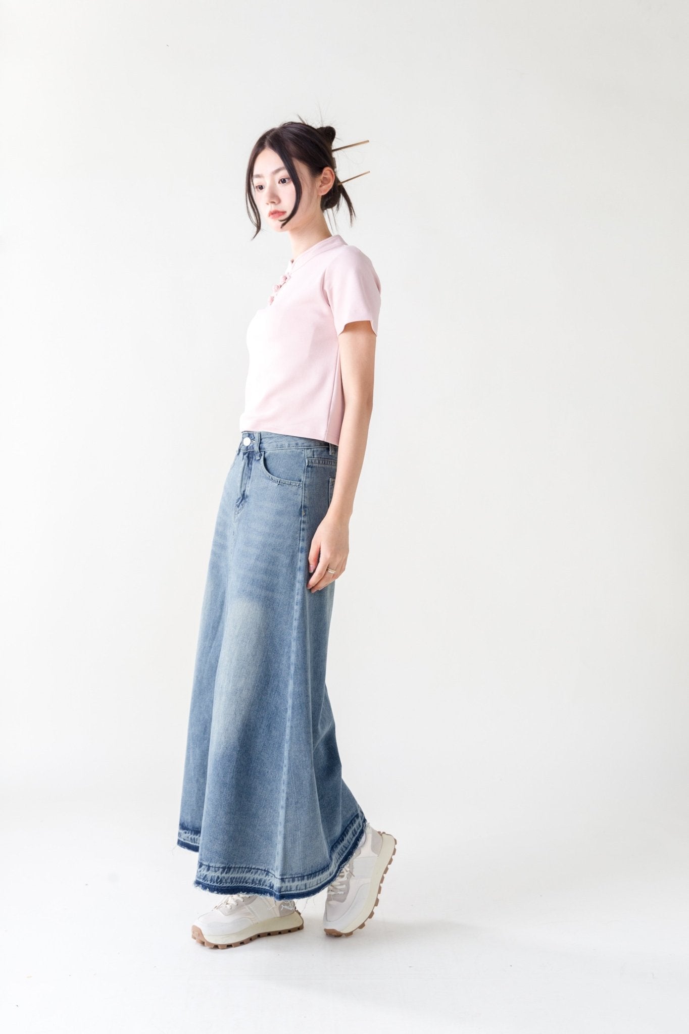 KF Slim Fit Crop Tee - Full House Denim & Workshop