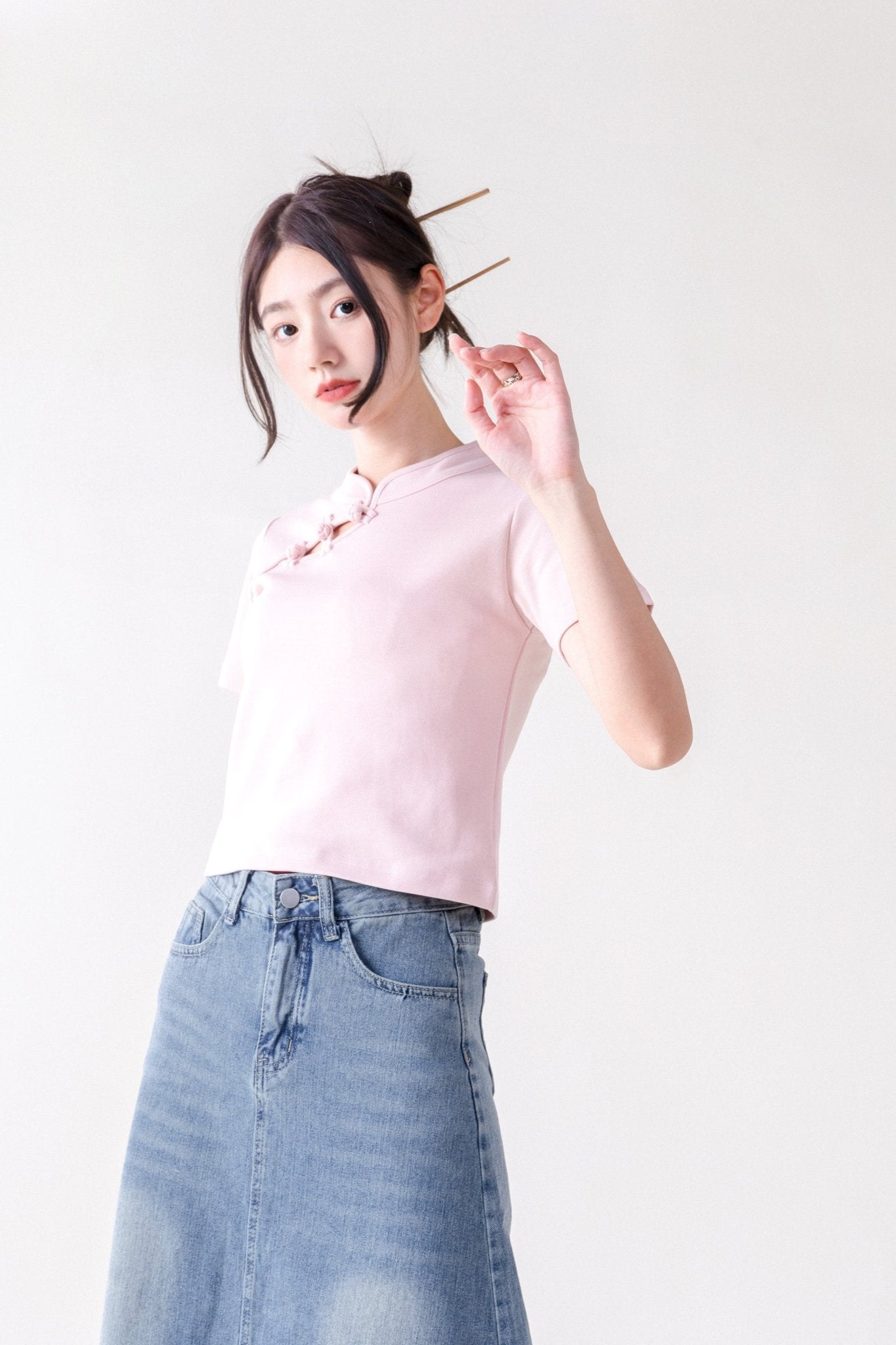 KF Slim Fit Crop Tee - Full House Denim & Workshop