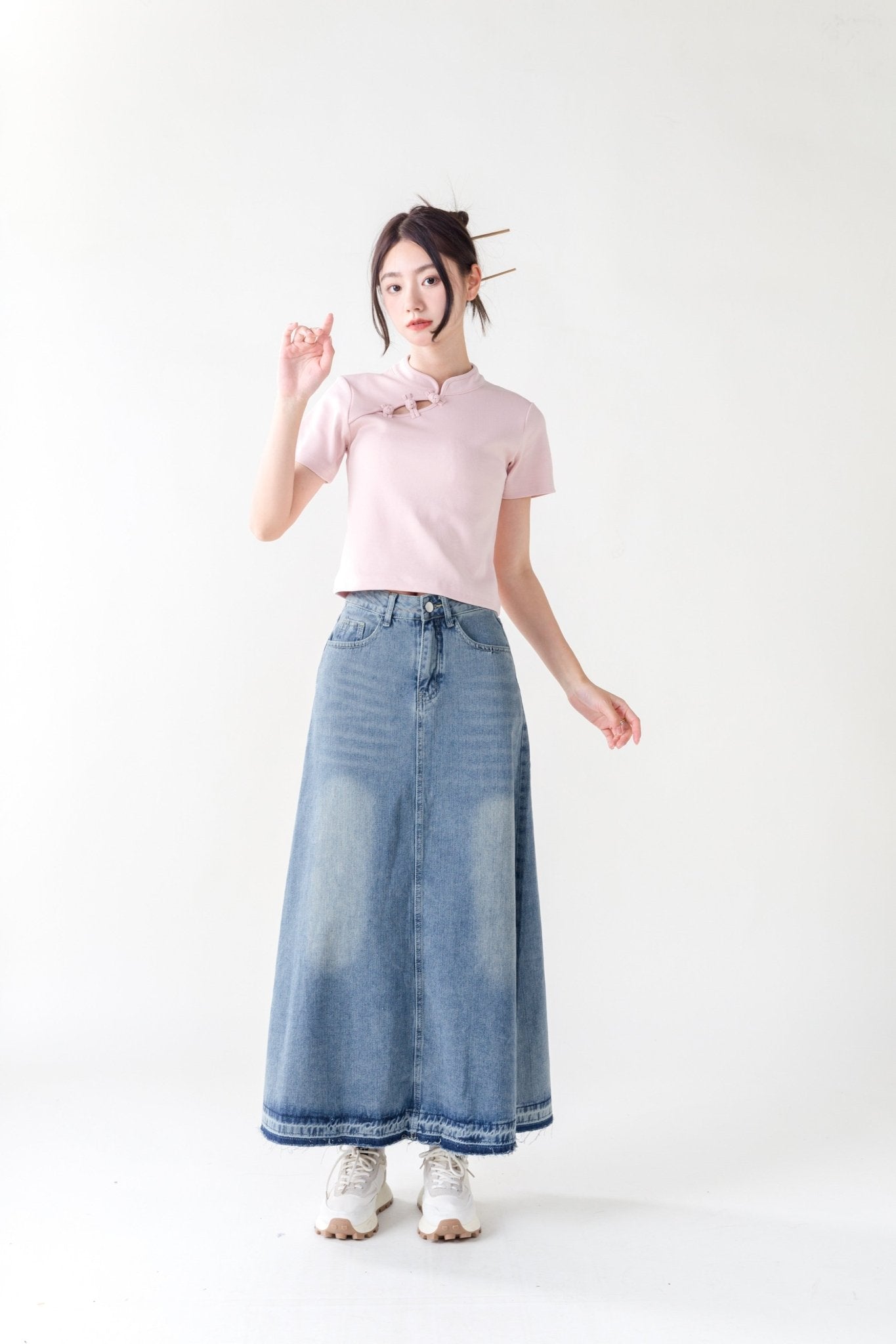 KF Slim Fit Crop Tee - Full House Denim & Workshop