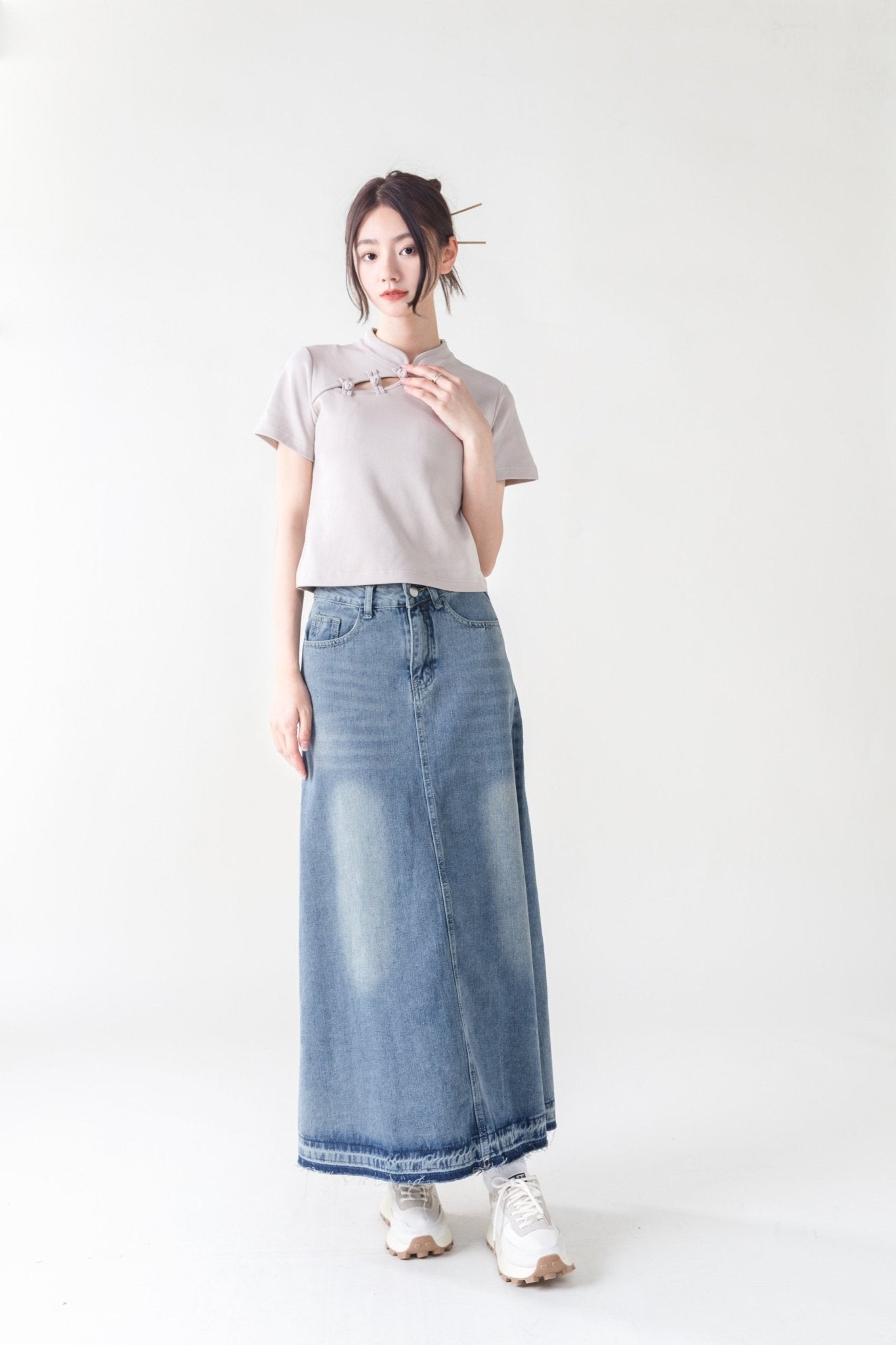 KF Slim Fit Crop Tee - Full House Denim & Workshop