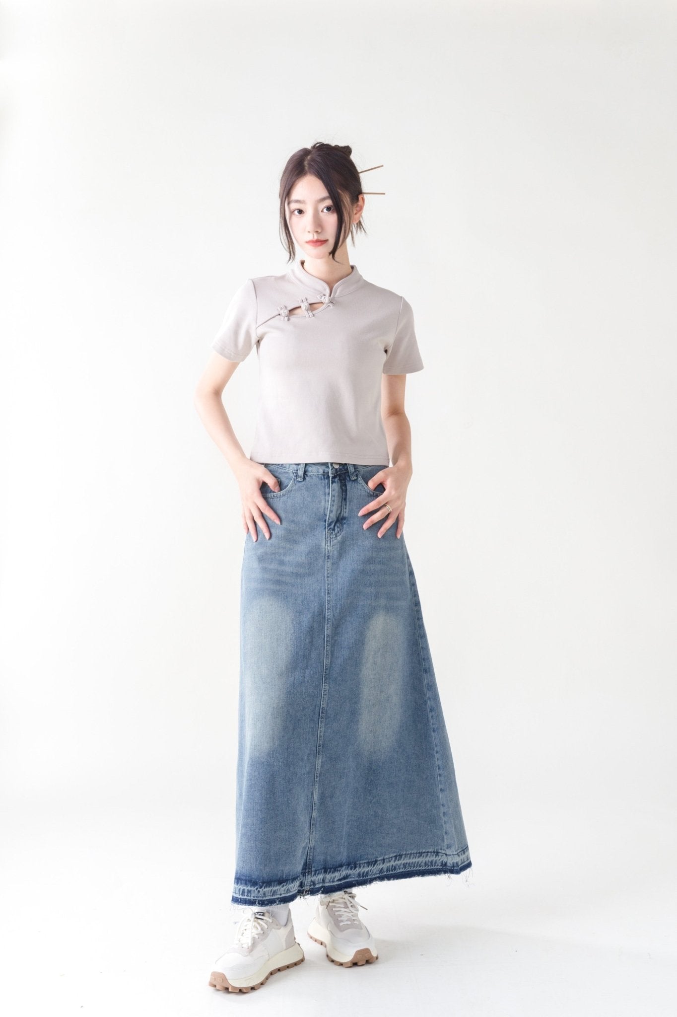 KF Slim Fit Crop Tee - Full House Denim & Workshop