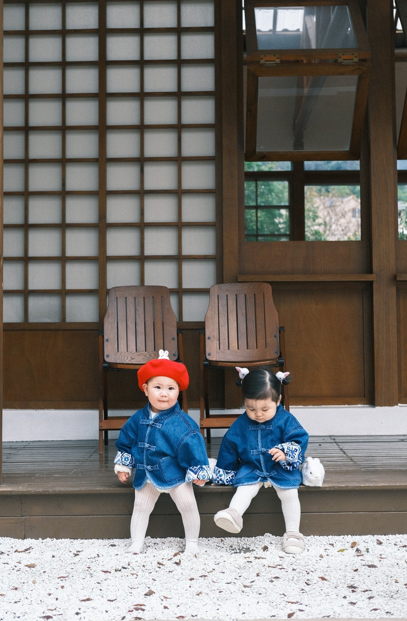 小童款【KIDS】Washed Indigo Kendo KF Jacket - Full House Denim & Workshop