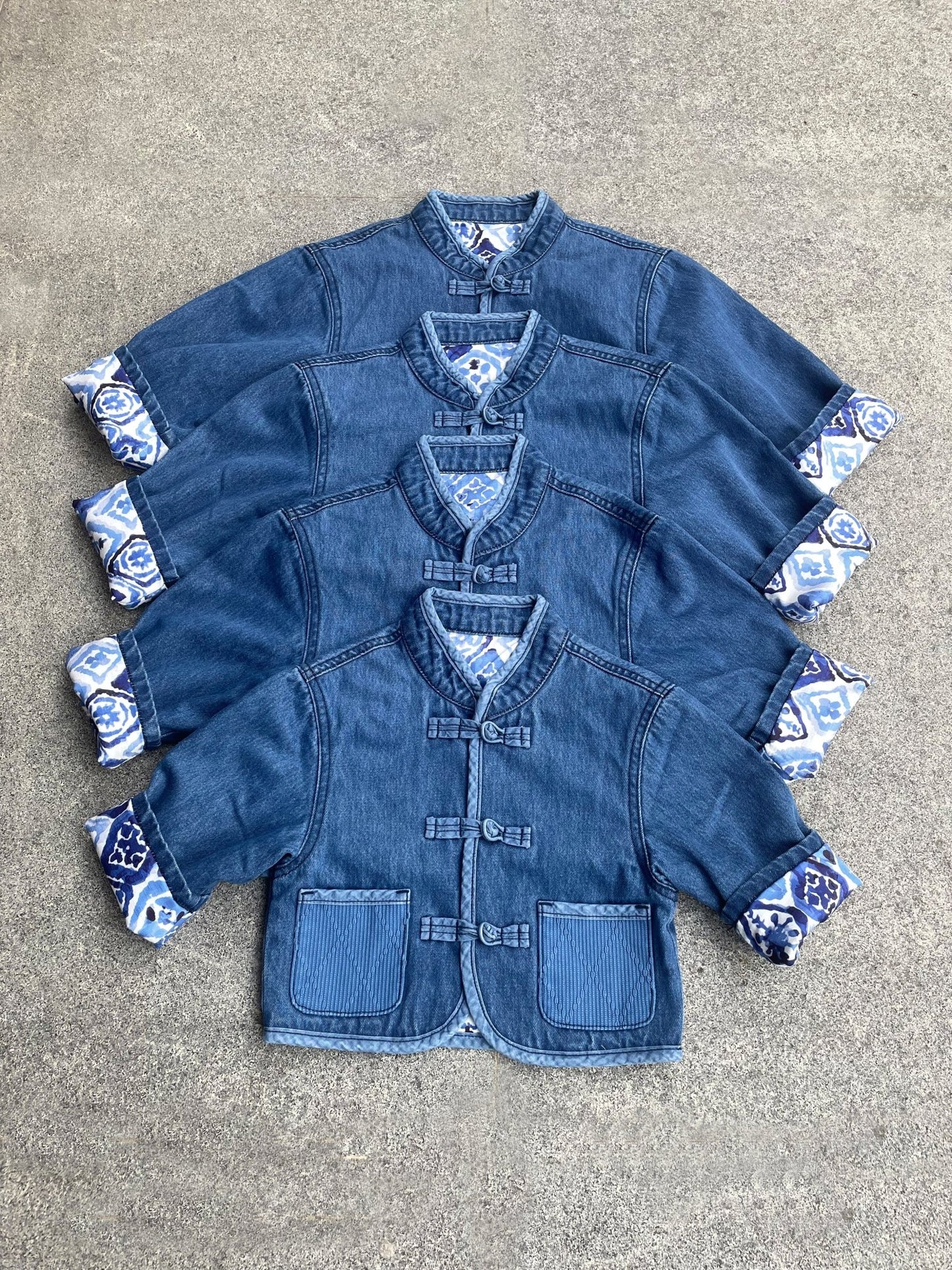 小童款【KIDS】Washed Indigo Kendo KF Jacket - Full House Denim & Workshop