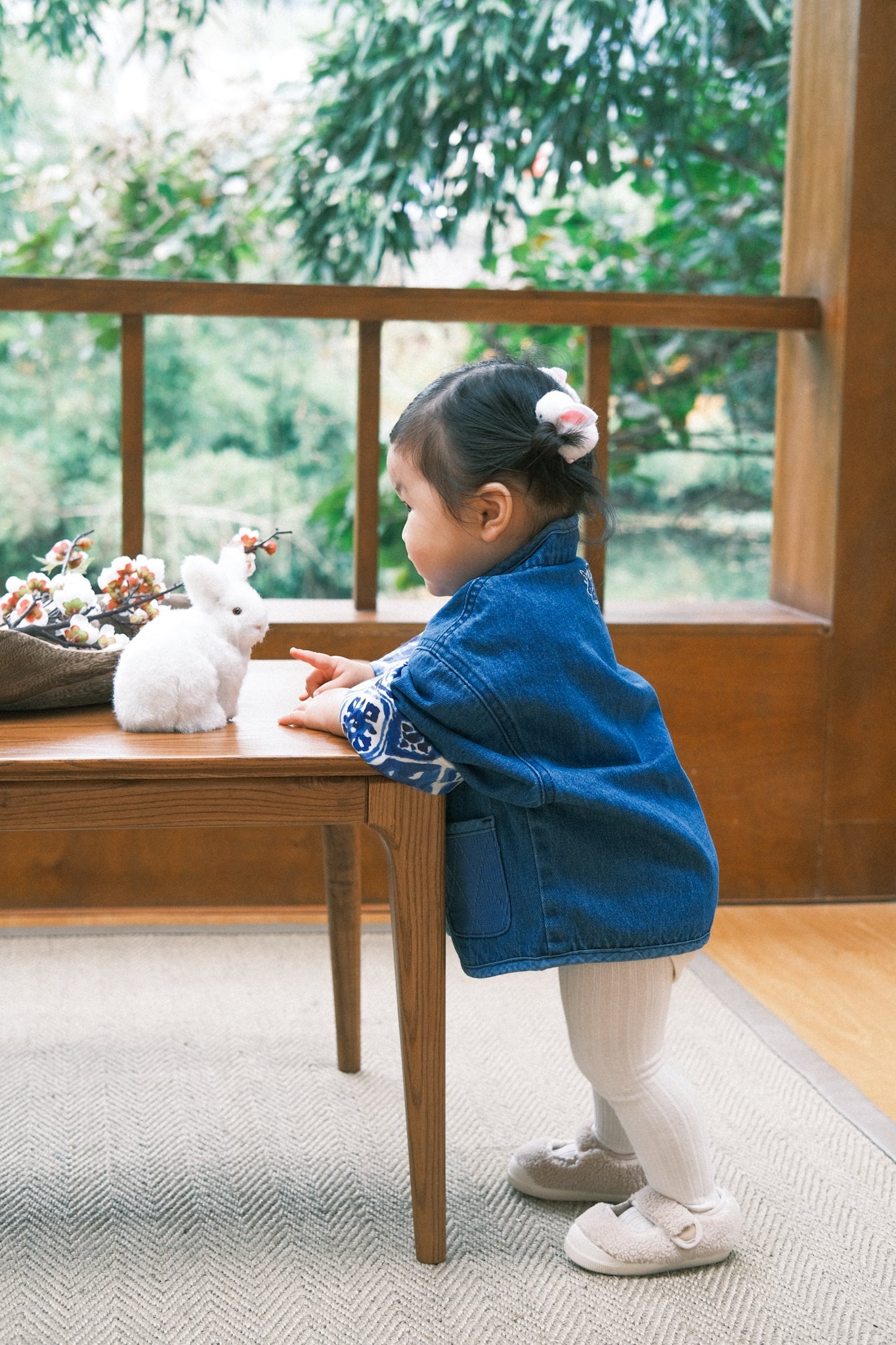 小童款【KIDS】Washed Indigo Kendo KF Jacket - Full House Denim & Workshop