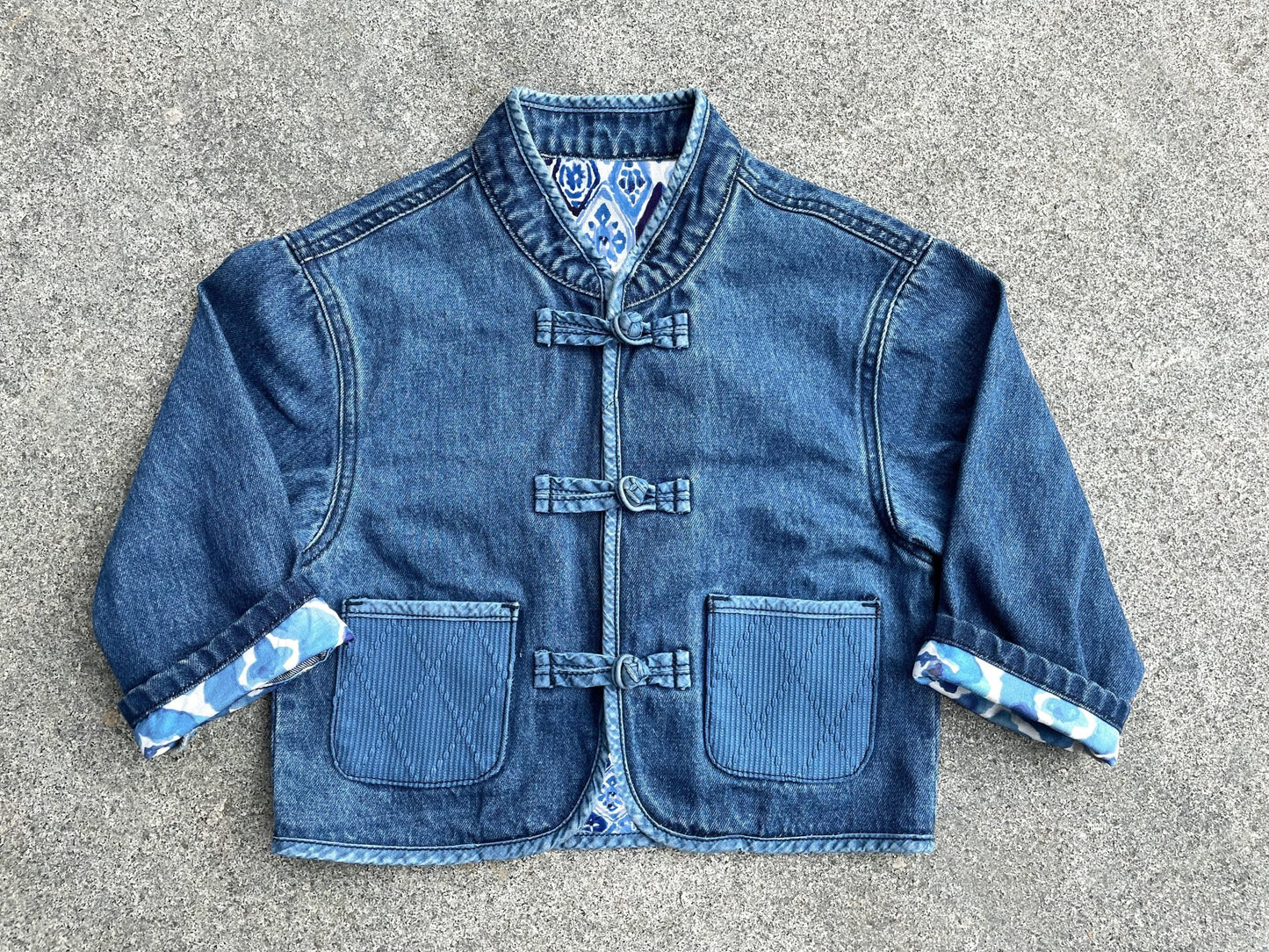 小童款【KIDS】Washed Indigo Kendo KF Jacket - Full House Denim & Workshop