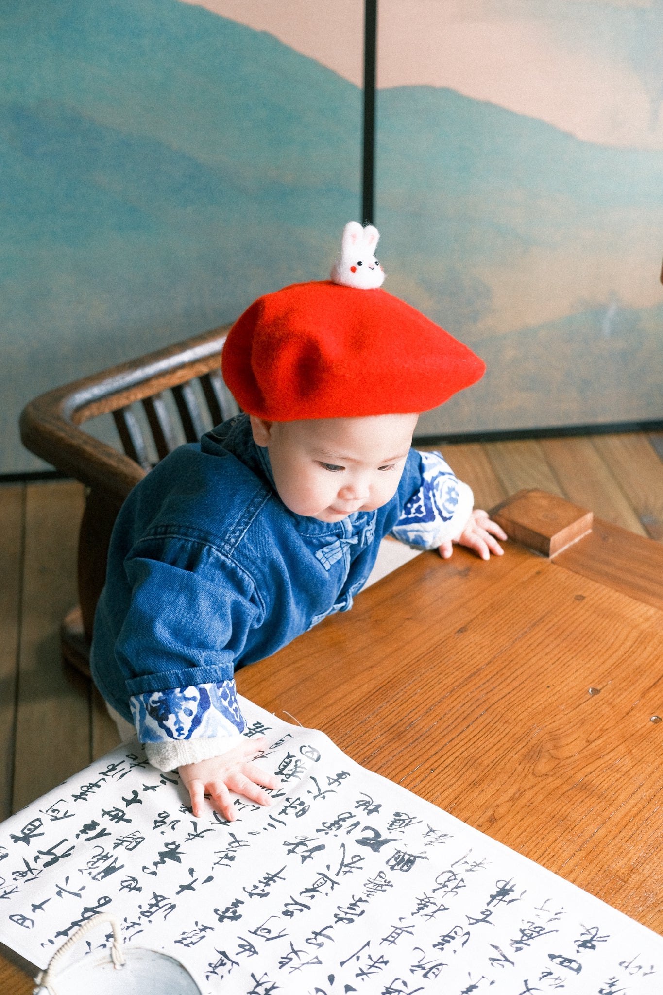 小童款【KIDS】Washed Indigo Kendo KF Jacket - Full House Denim & Workshop