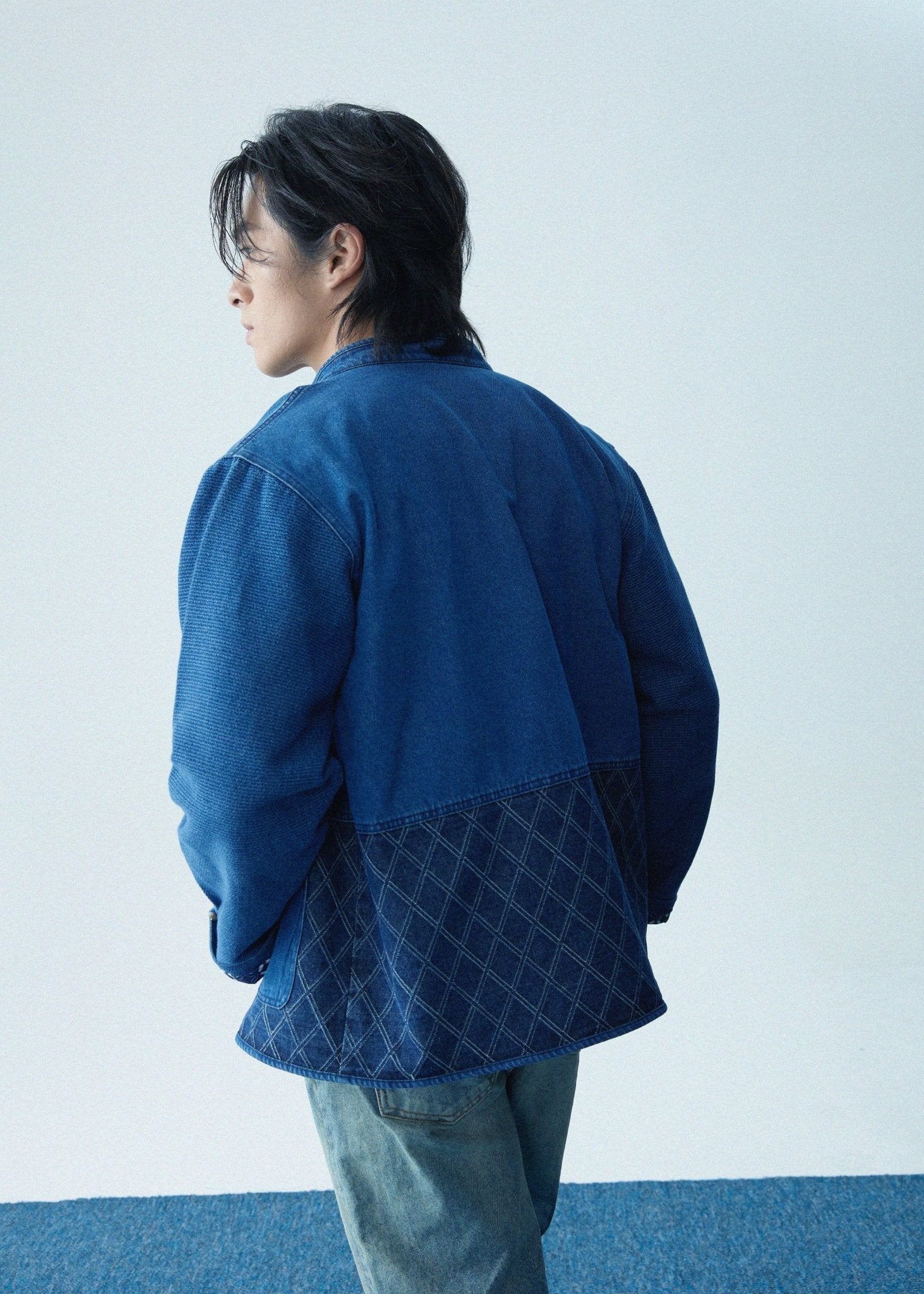 【紺碧瑠璃】Konpeki Kendo KF Jacket 男女同款 - Full House Denim & Workshop