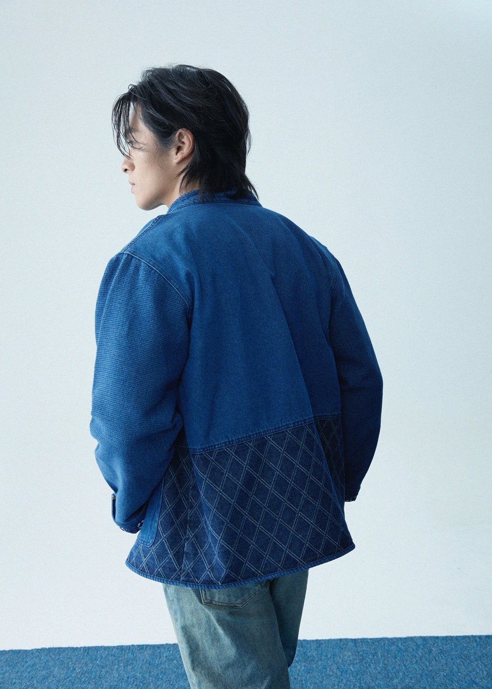 【紺碧瑠璃】Konpeki Kendo KF Jacket 男女同款 - Full House Denim & Workshop