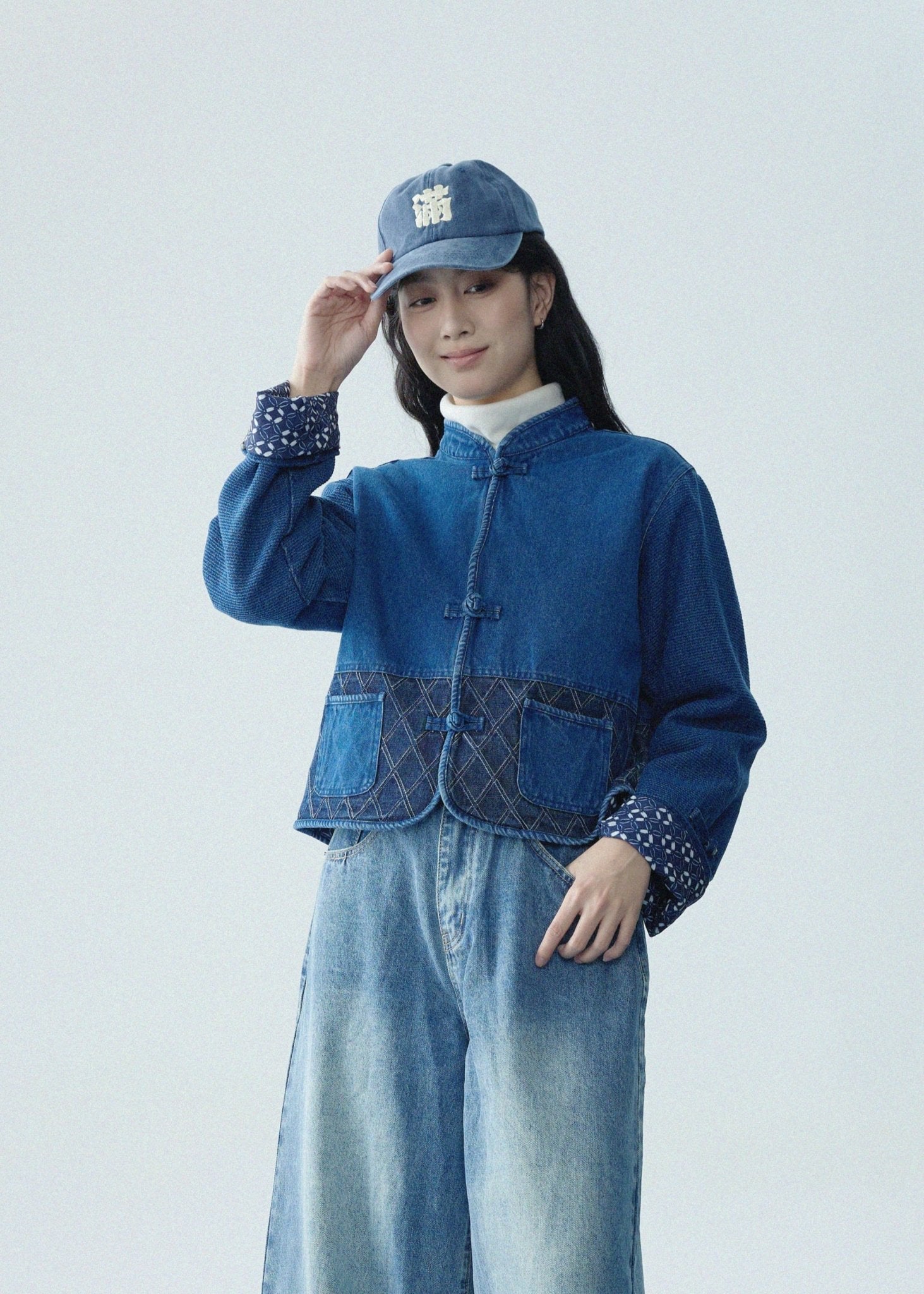 【紺碧瑠璃】Konpeki Kendo KF Jacket 男女同款 - Full House Denim & Workshop