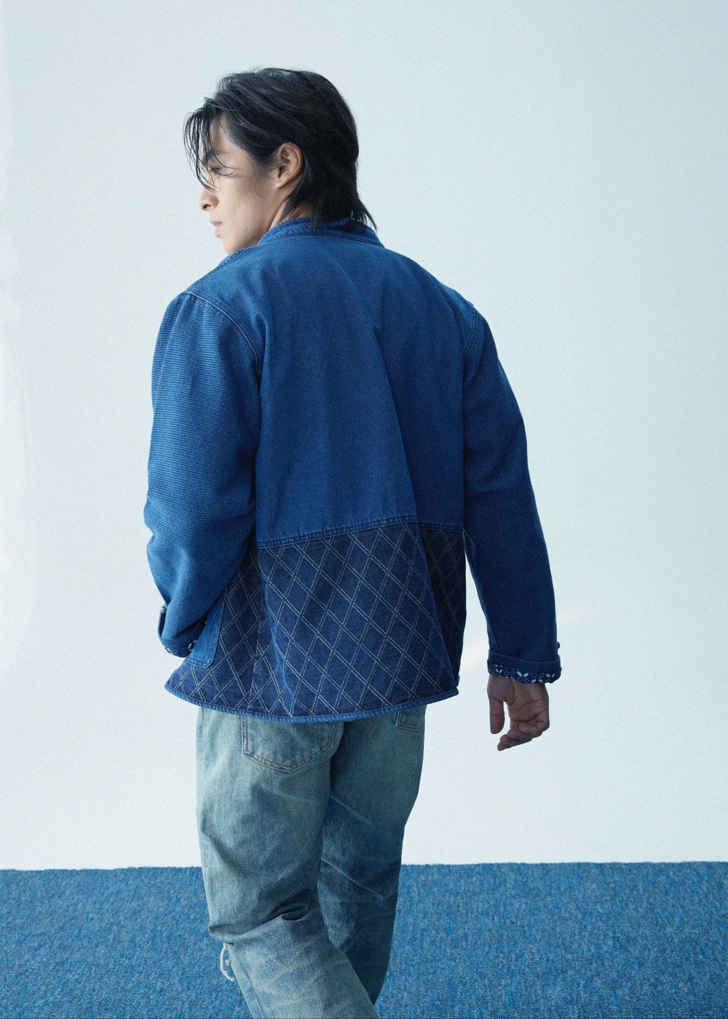 【紺碧瑠璃】Konpeki Kendo KF Jacket 男女同款 - Full House Denim & Workshop