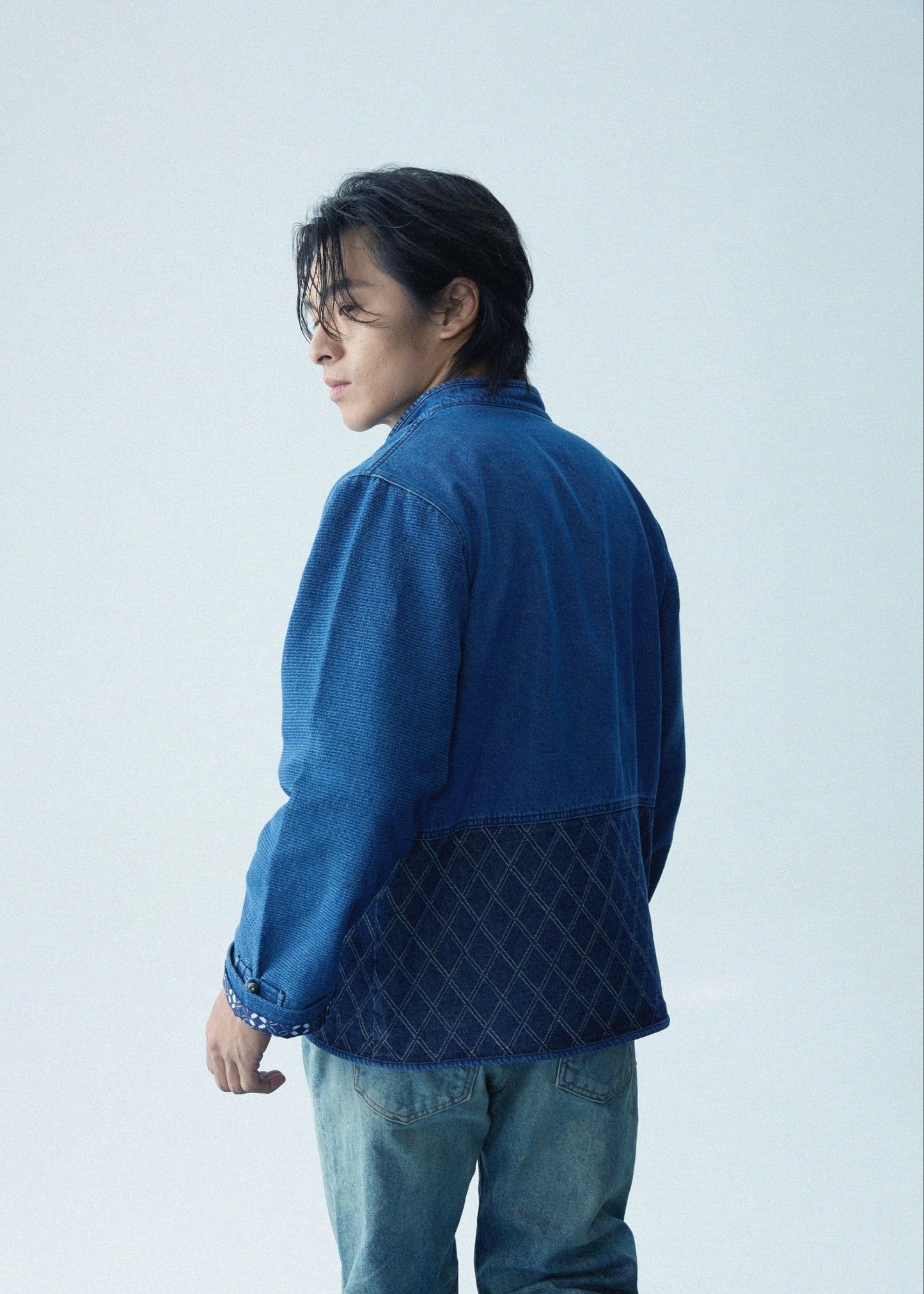 【紺碧瑠璃】Konpeki Kendo KF Jacket 男女同款 - Full House Denim & Workshop