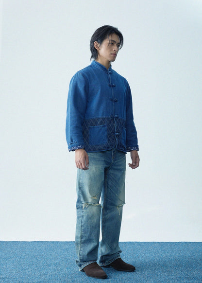 【紺碧瑠璃】Konpeki Kendo KF Jacket 男女同款 - Full House Denim & Workshop