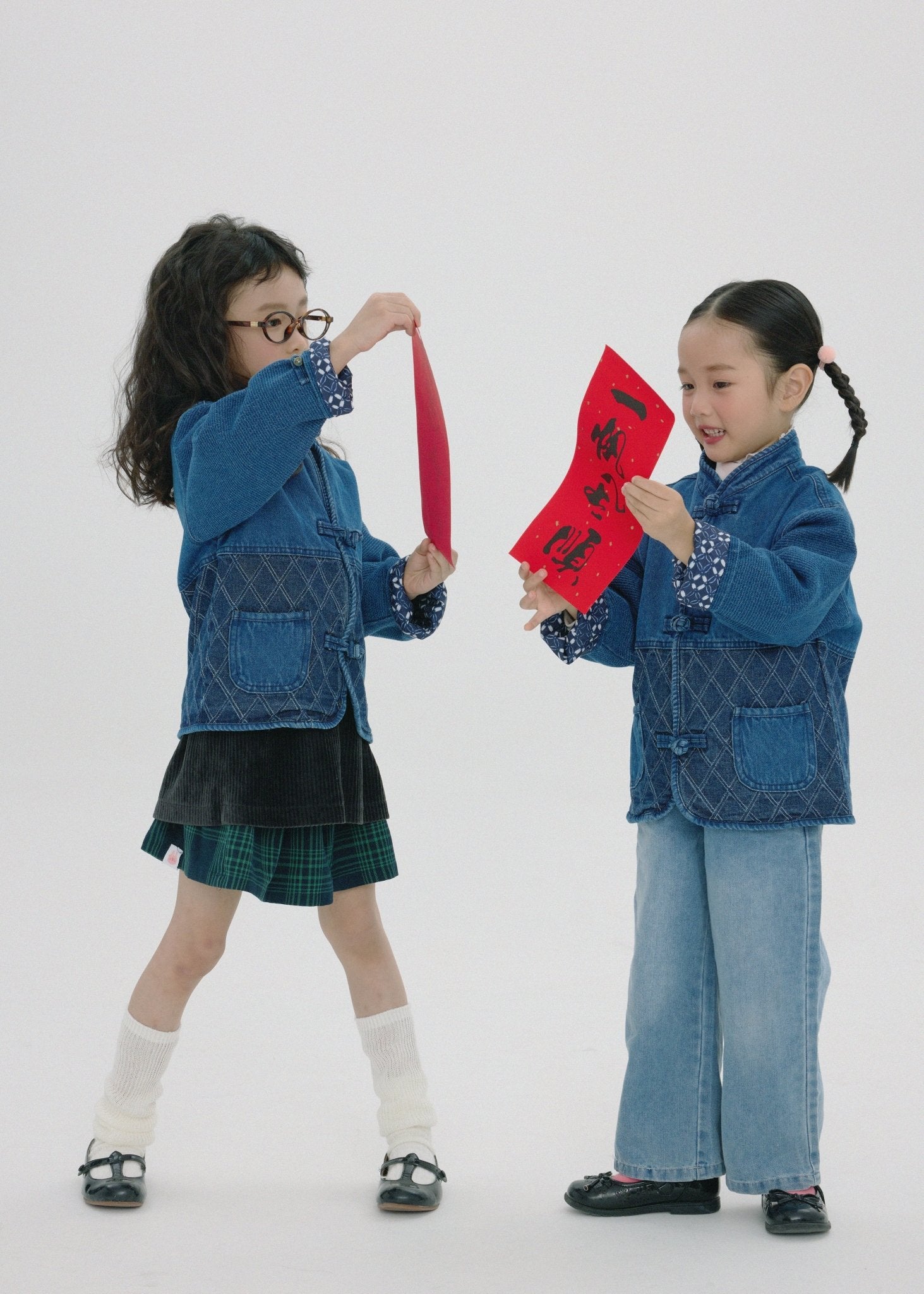 小童款【紺碧瑠璃】Konpeki Kendo KF Kids Jacket - Full House Denim & Workshop