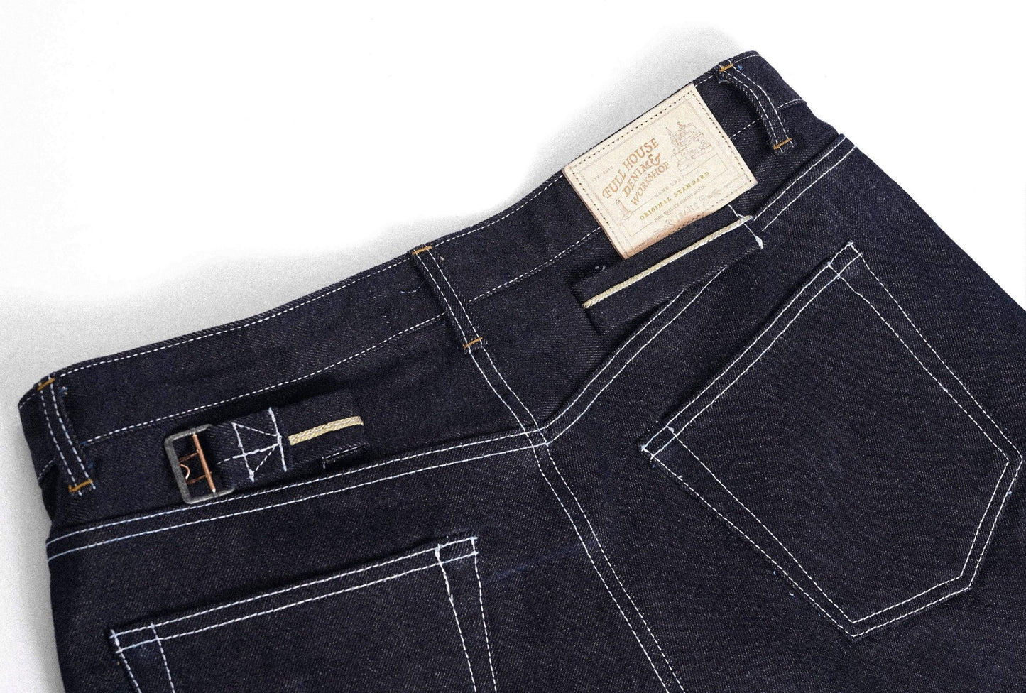 Lot.H05 Golden Selvedge Worker Jeans - Full House Denim & Workshop