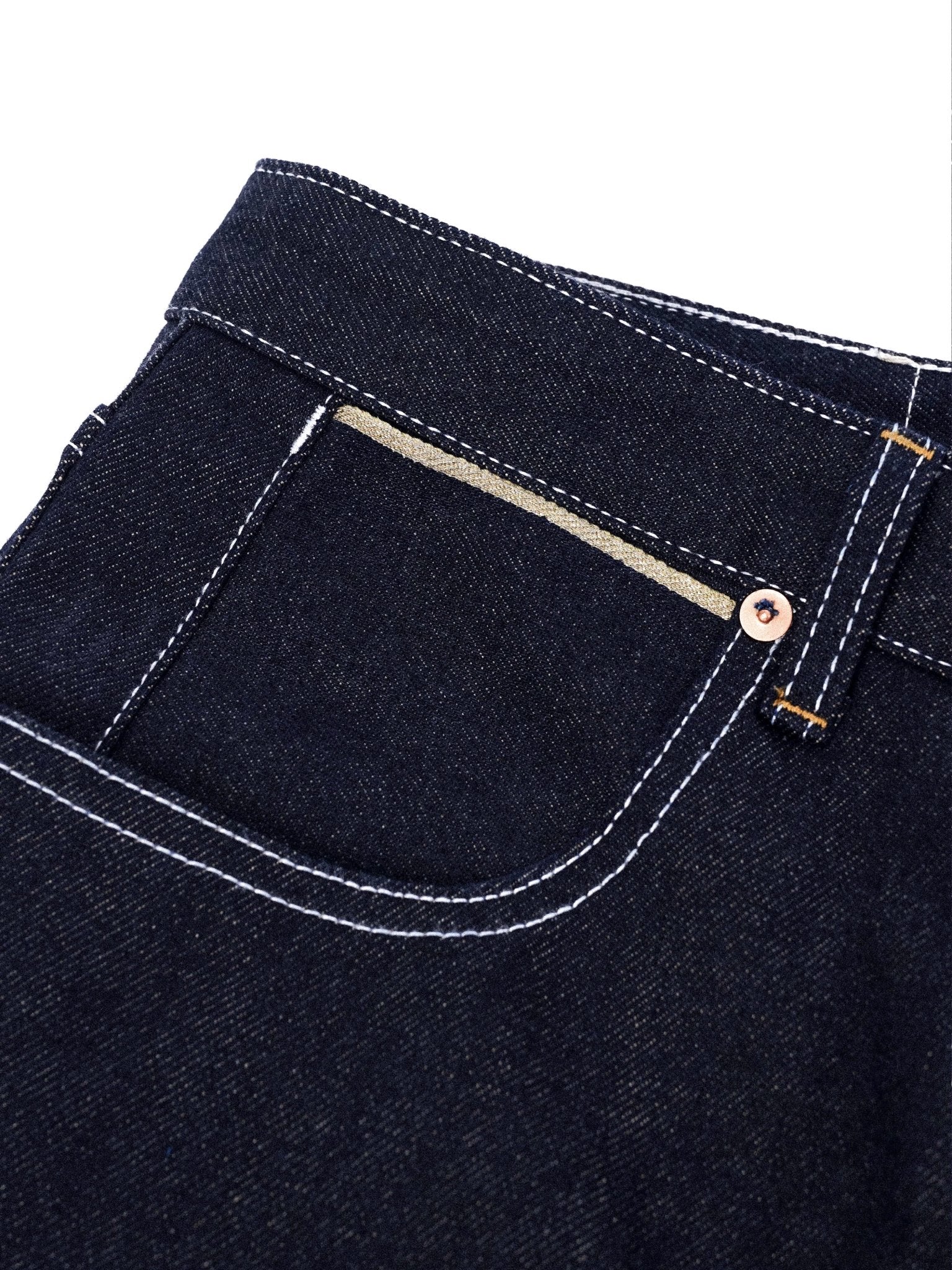 Lot.H05 Golden Selvedge Worker Jeans - Full House Denim & Workshop