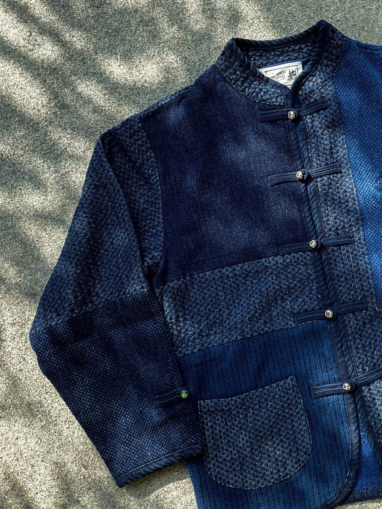 【十週年限定款】 Multi - texture Patchwork KF Jacket - Full House Denim & Workshop