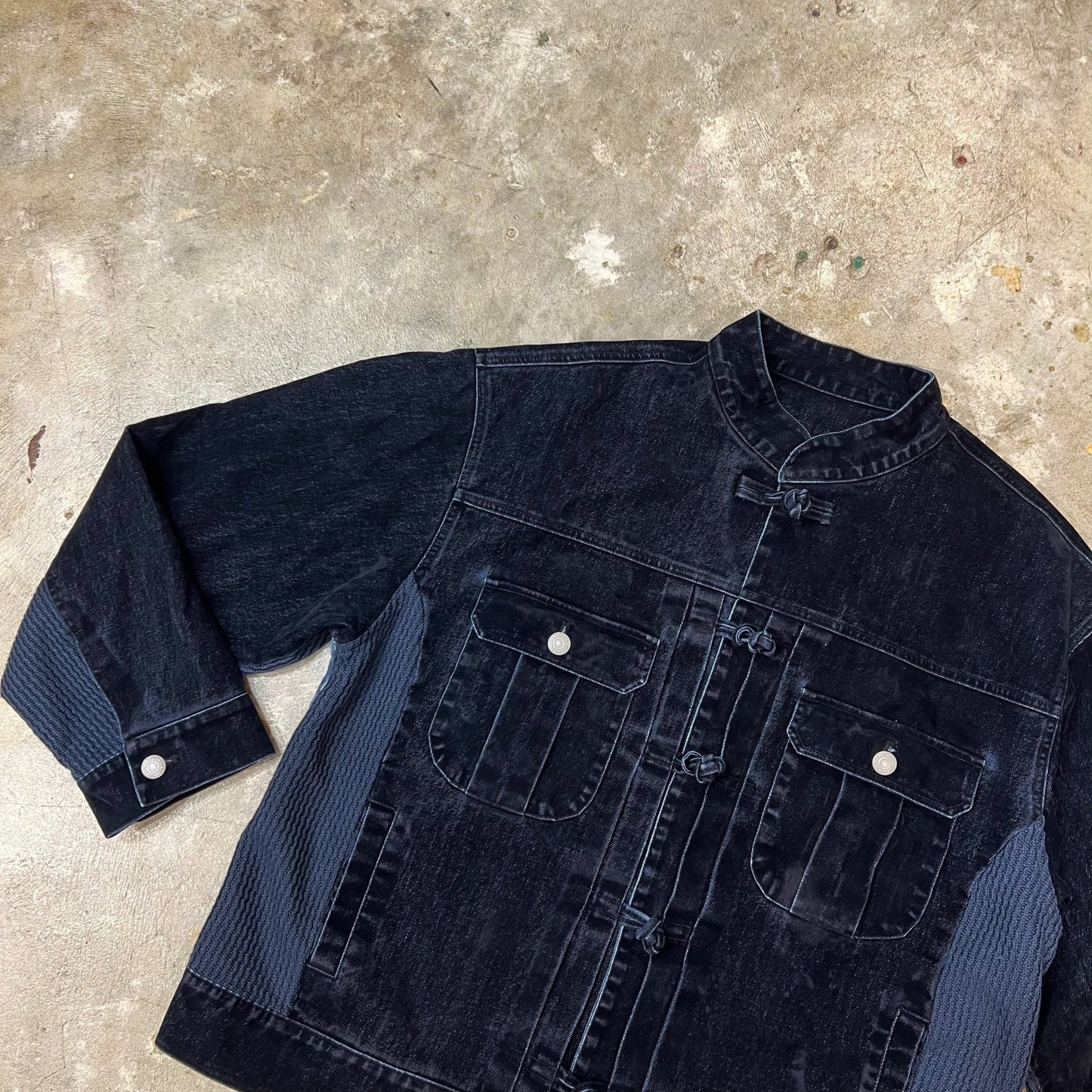 【New Arrival】Flocked Denim KF Jacket - Full House Denim & Workshop