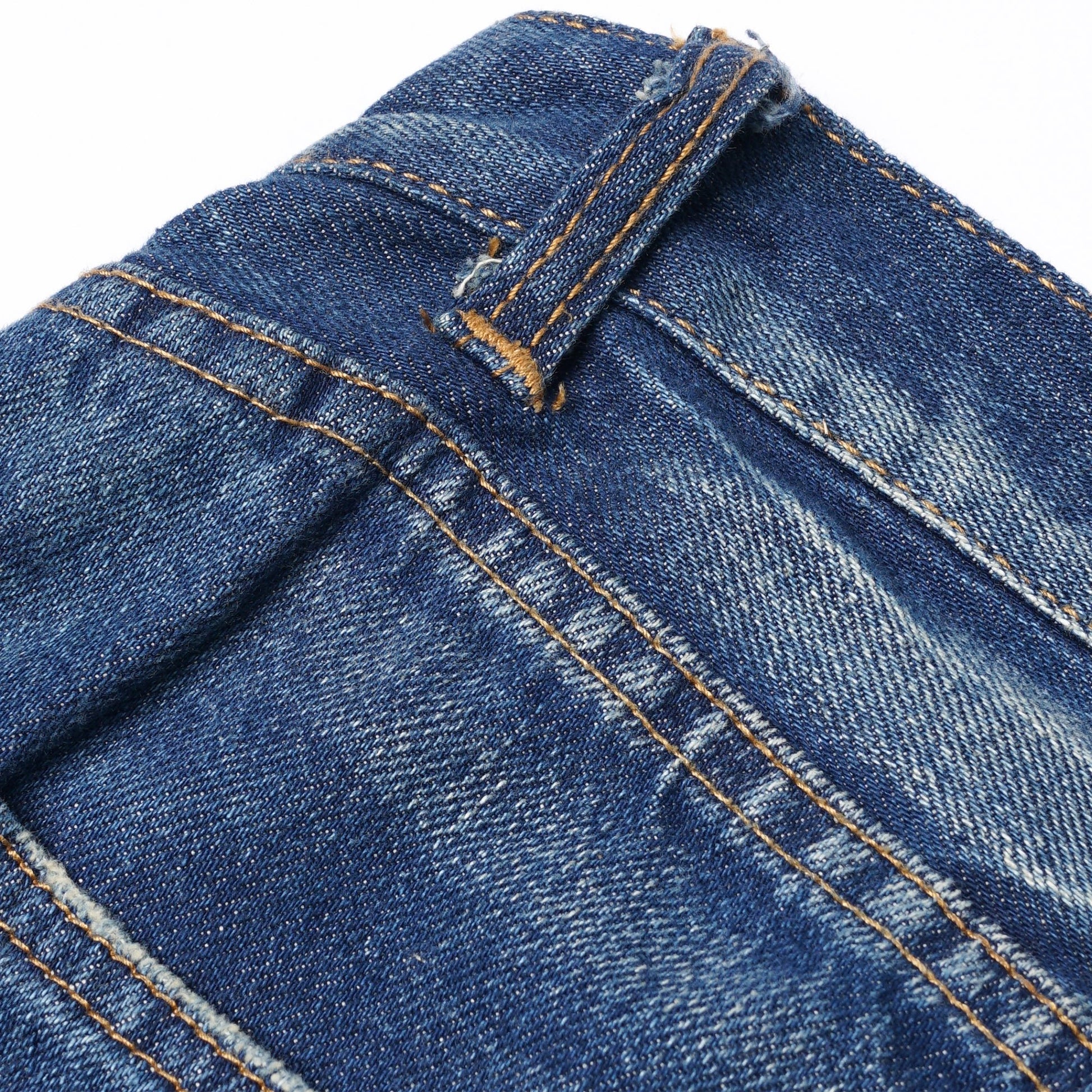 【訂製】No.1 13oz. Dirty Washed Damaged Jeans - Full House Denim & Workshop