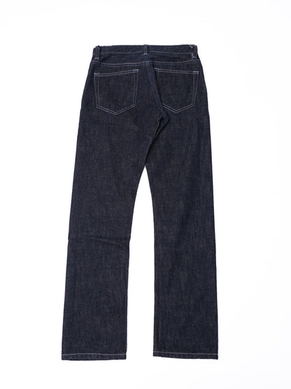 【訂製】No.21 Blue Black Dyed Unwashed Slim Fit Jeans - Full House Denim & Workshop