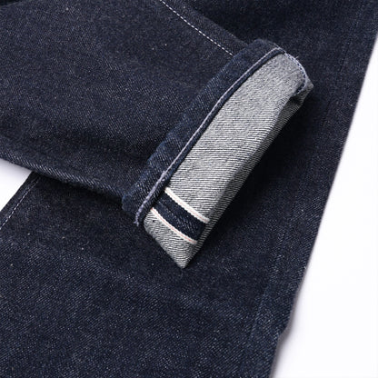 【訂製】No.21 Blue Black Dyed Unwashed Slim Fit Jeans - Full House Denim & Workshop