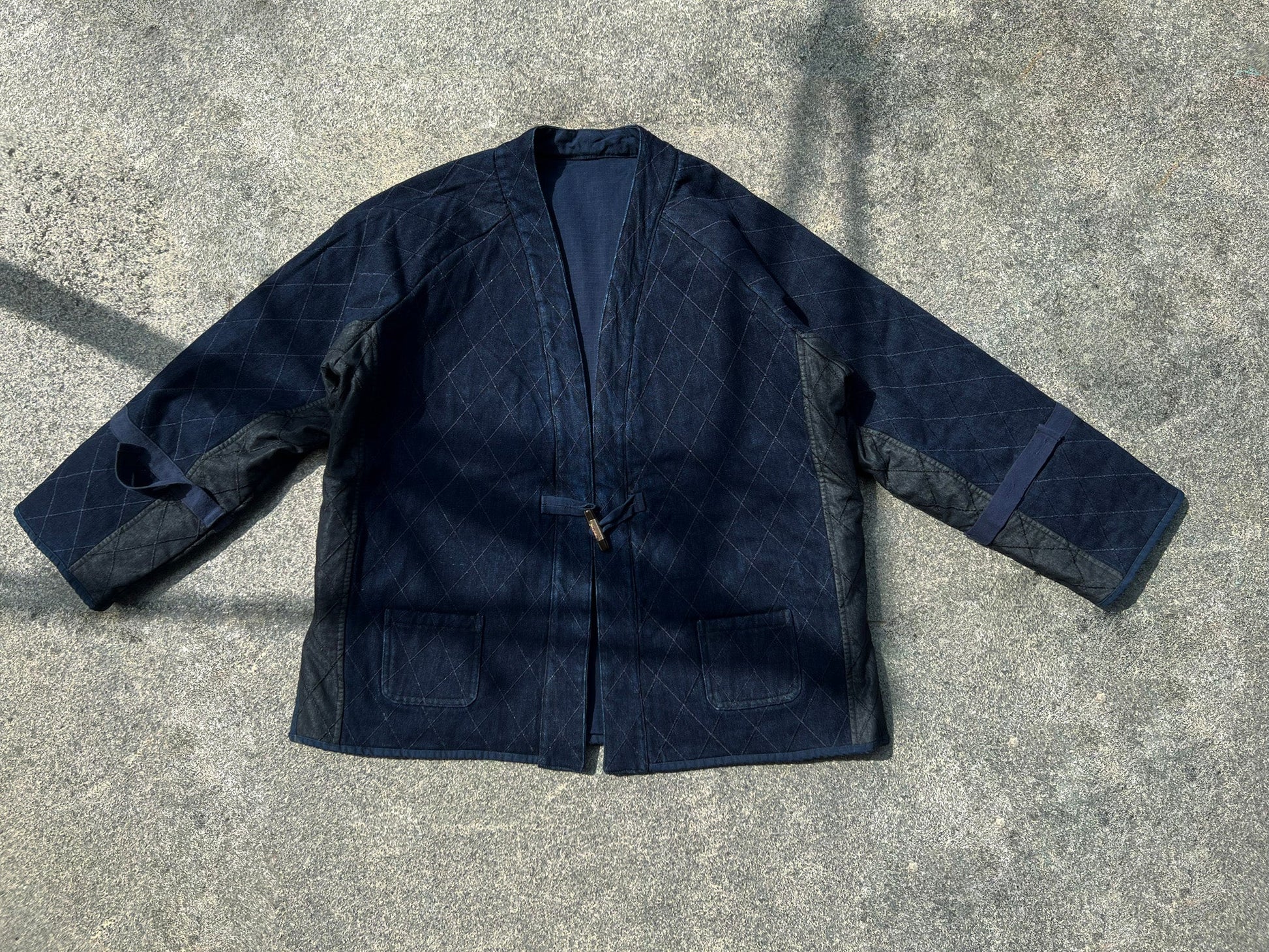 Pre - Order 預售開啟【Limited Edition】Wealth Serpent Embroidery Double Sided Haori【玉京子】 - Full House Denim & Workshop