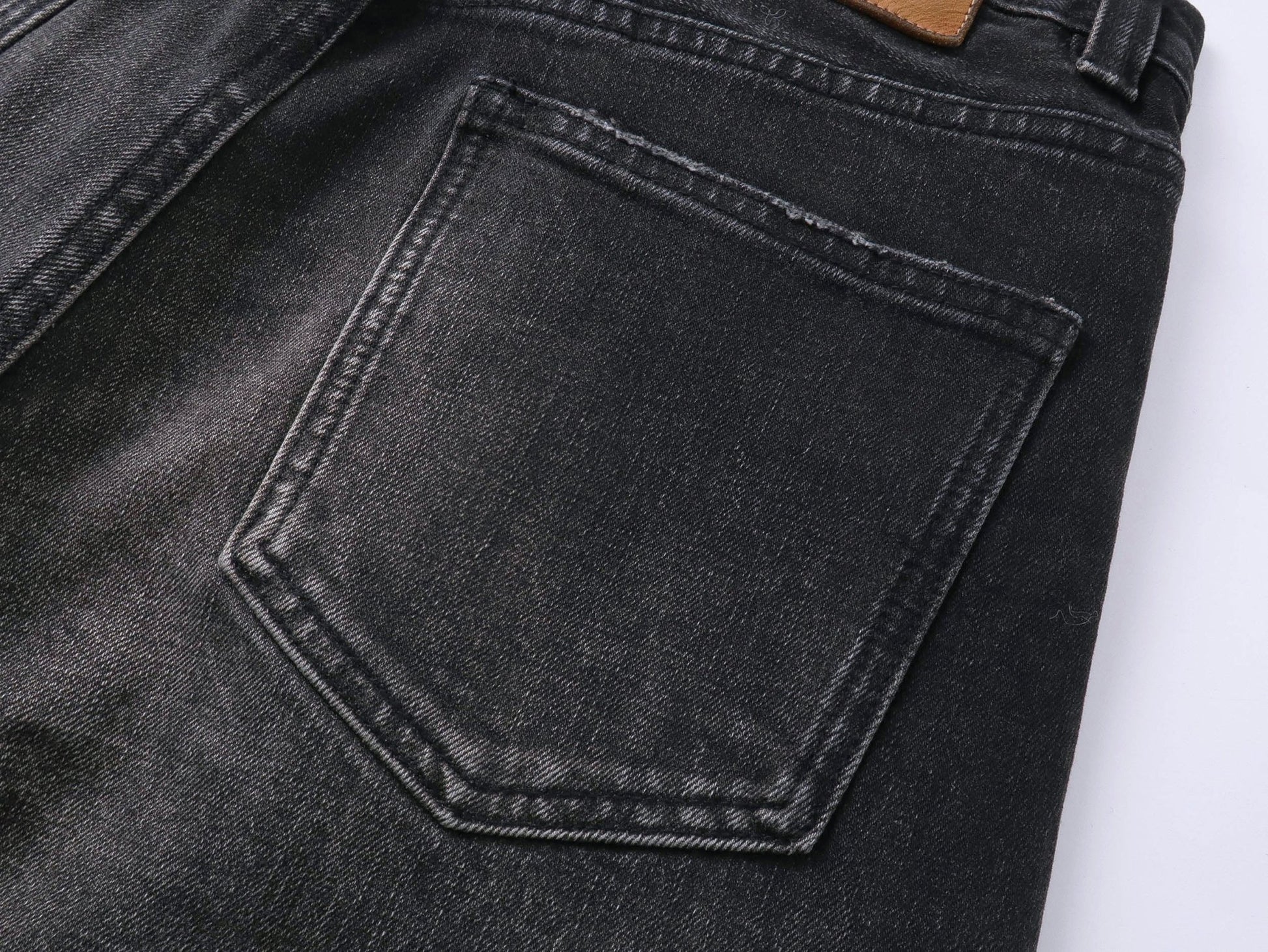 【Pre - Order】90's Damaged Washed Selvage Straight Leg Jeans - Full House Denim & Workshop