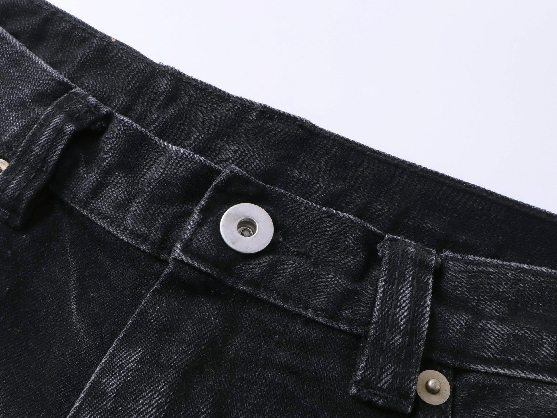 【Pre - Order】90's Damaged Washed Selvage Straight Leg Jeans - Full House Denim & Workshop