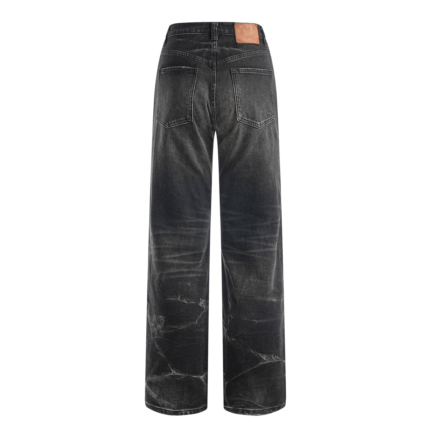 【Pre - Order】90's Damaged Washed Selvage Straight Leg Jeans - Full House Denim & Workshop