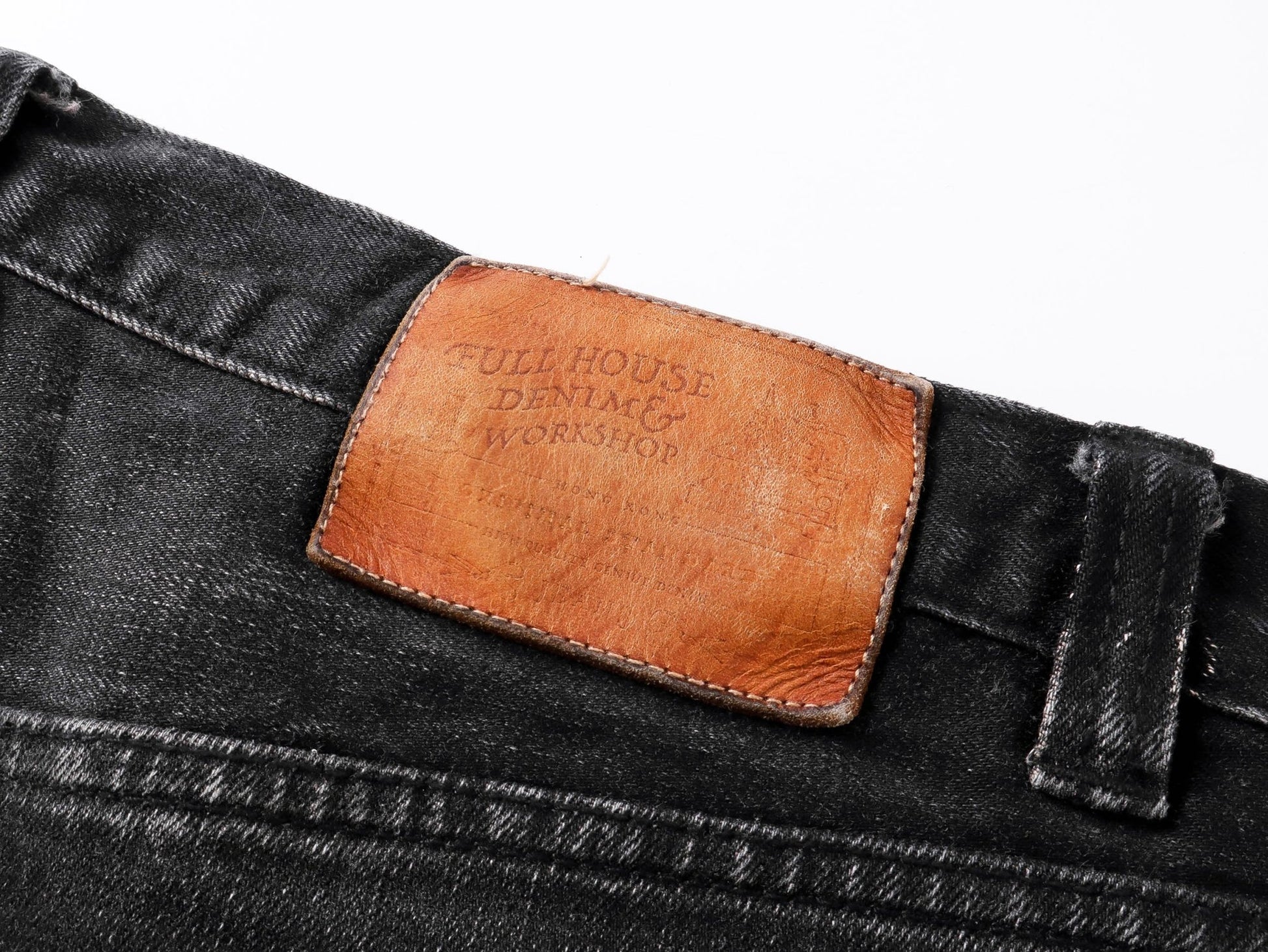 【Pre - Order】90's Rockstar Stone Washed Selvage Straight Leg Jeans - Full House Denim & Workshop