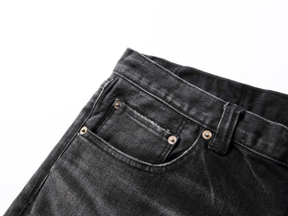 【Pre - Order】90's Rockstar Stone Washed Selvage Straight Leg Jeans - Full House Denim & Workshop