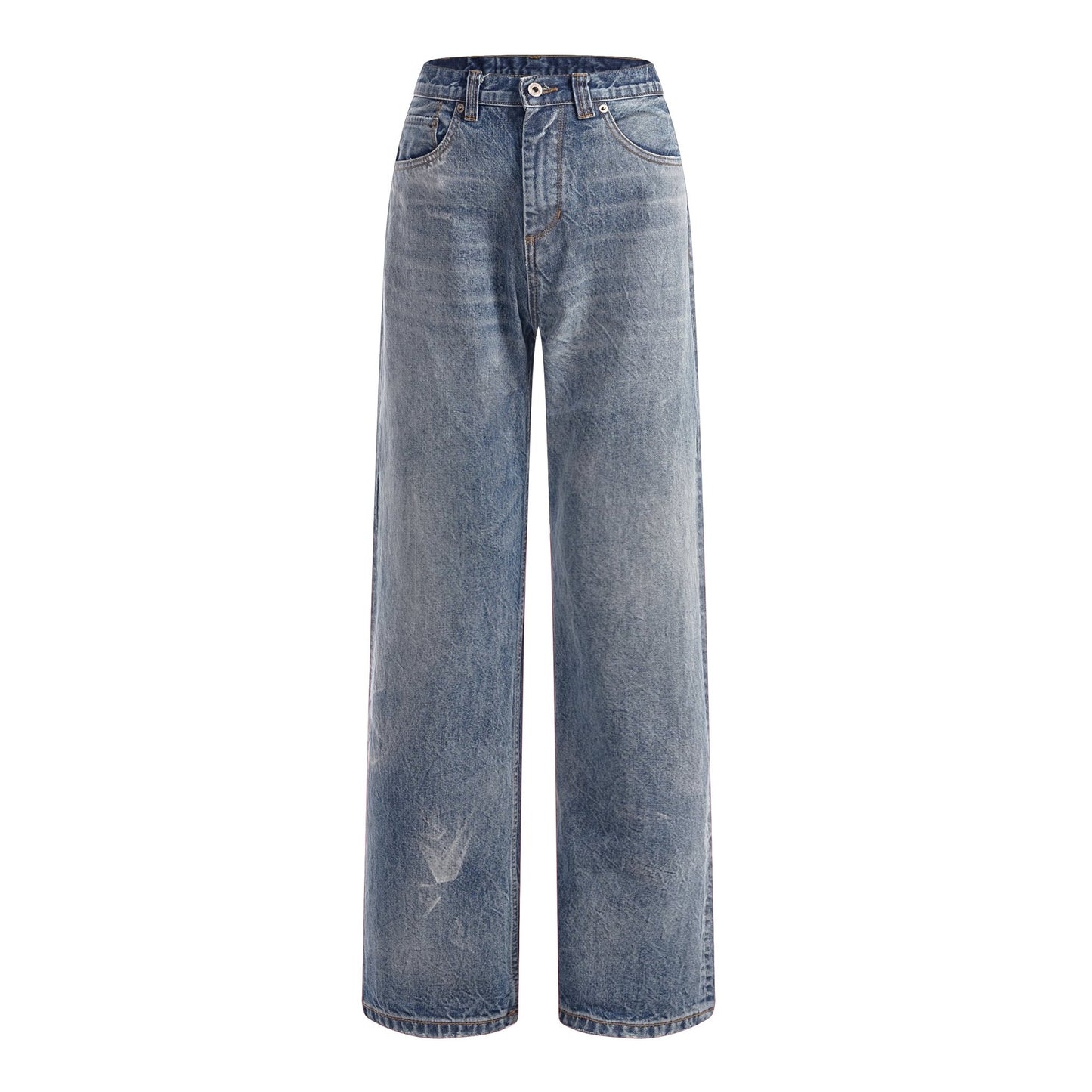 【Pre - Order】Daddy Washed Selvage Straight Leg Jeans - Full House Denim & Workshop