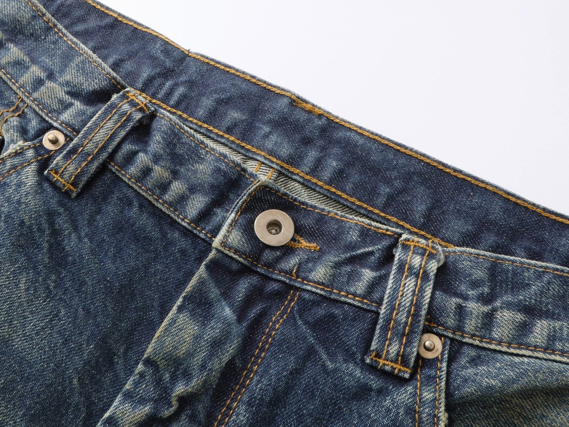 【Pre - Order】Dirty Painter Selvage Straight Leg Jeans - Full House Denim & Workshop