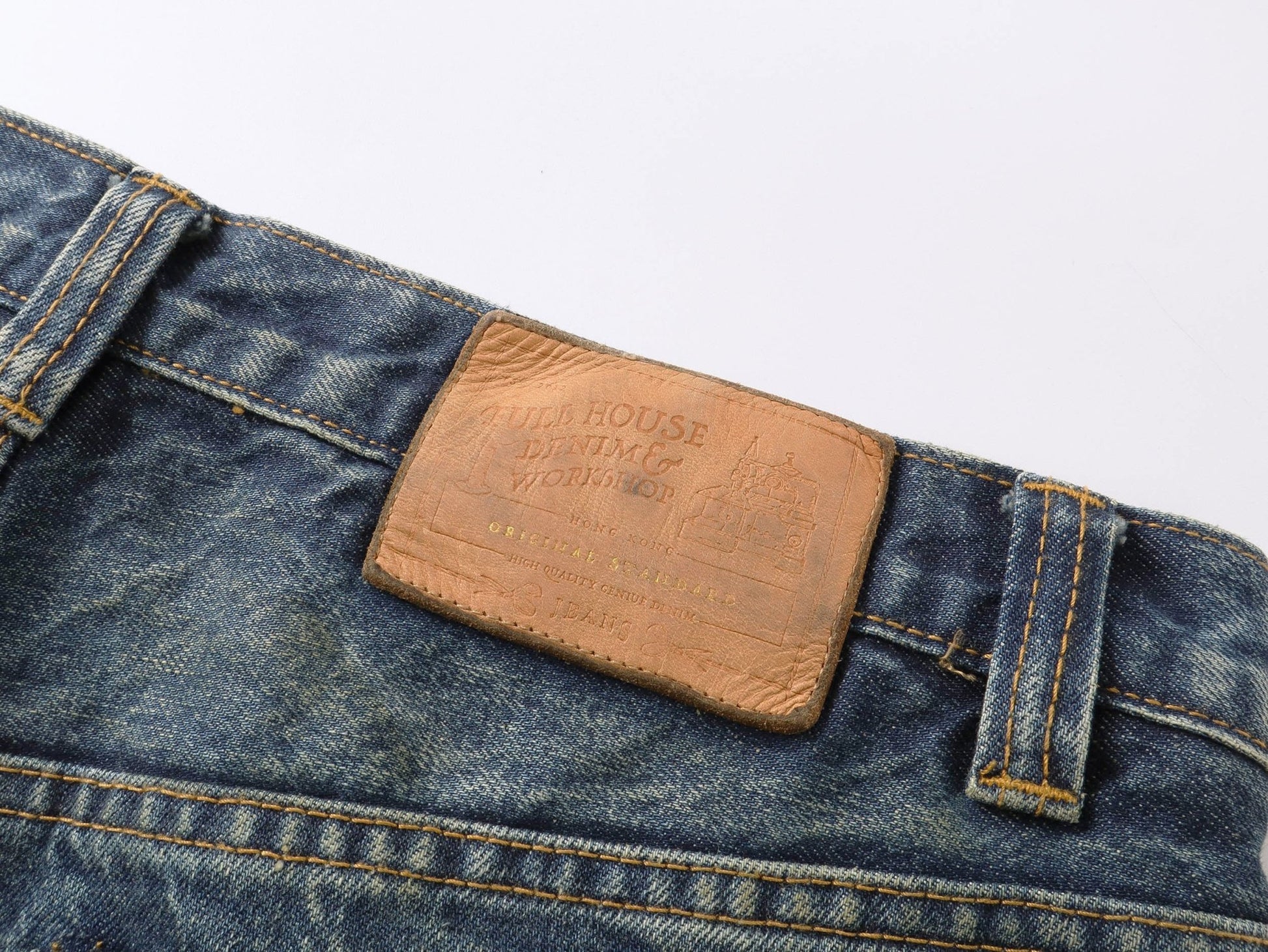 【Pre - Order】Dirty Painter Selvage Straight Leg Jeans - Full House Denim & Workshop